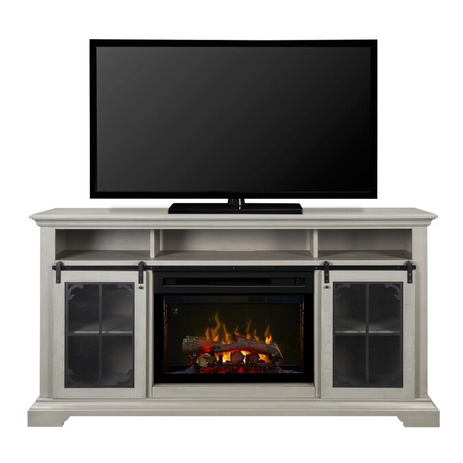 Stone Fox Fan Forced Electric Fireplace, Dimplex Electric Fireplace Tv Console