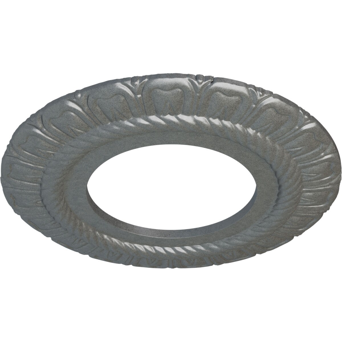 Ekena Millwork CM09CLPLS Ceiling-Medallions - View #2