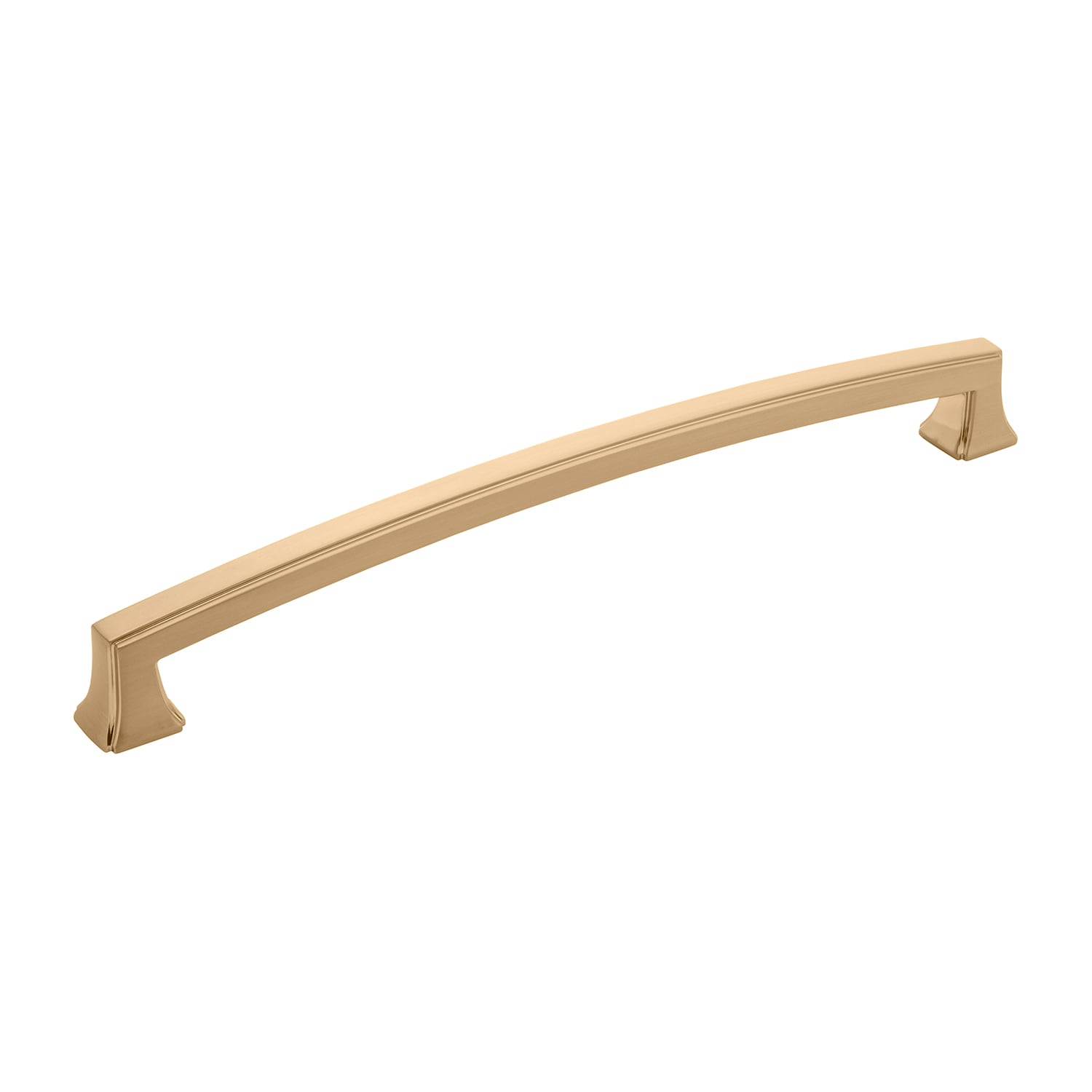 Hickory Hardware P3237-CBZ Bridges 8-13/16-in , 224mm Center to Center Champagne Bronze Rectangular Handle Drawer Pulls