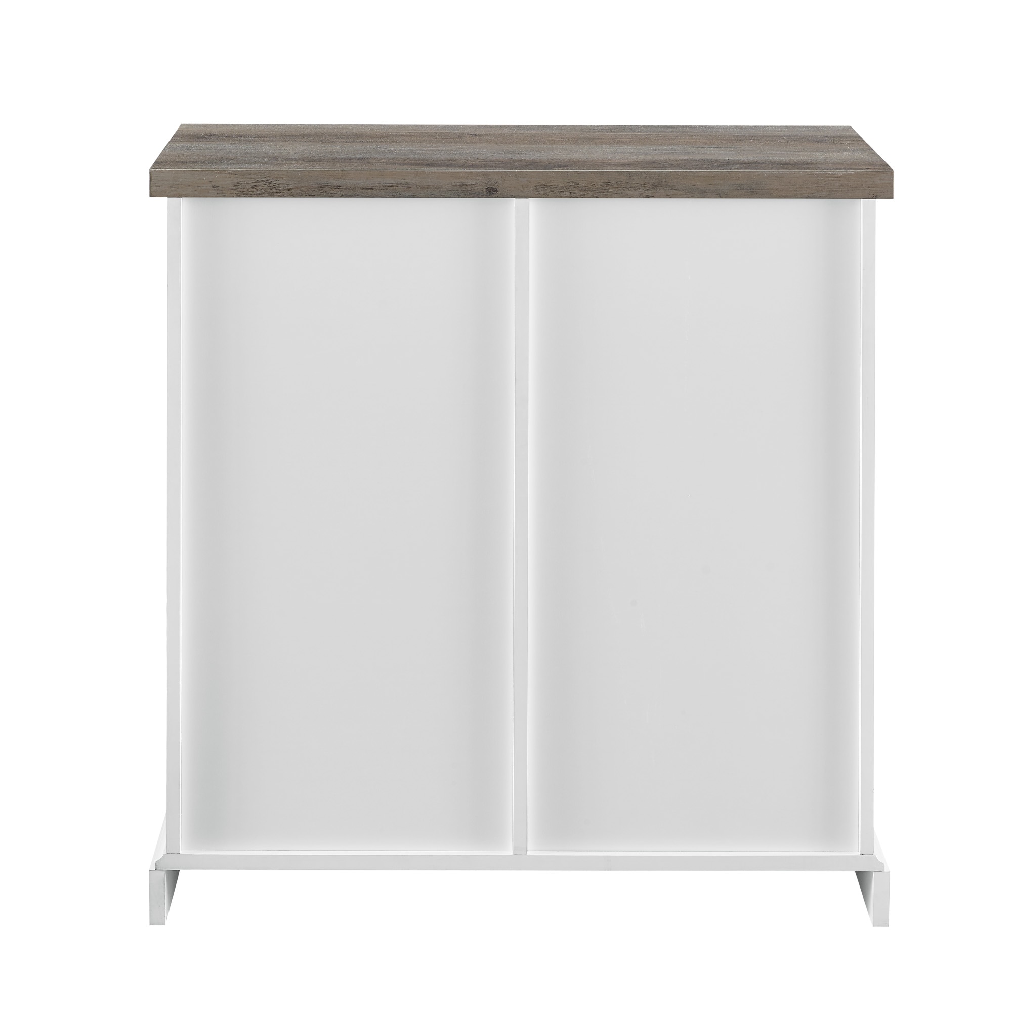 Walker Edison Farmhouse Grey Wash Console Table at Lowes.com