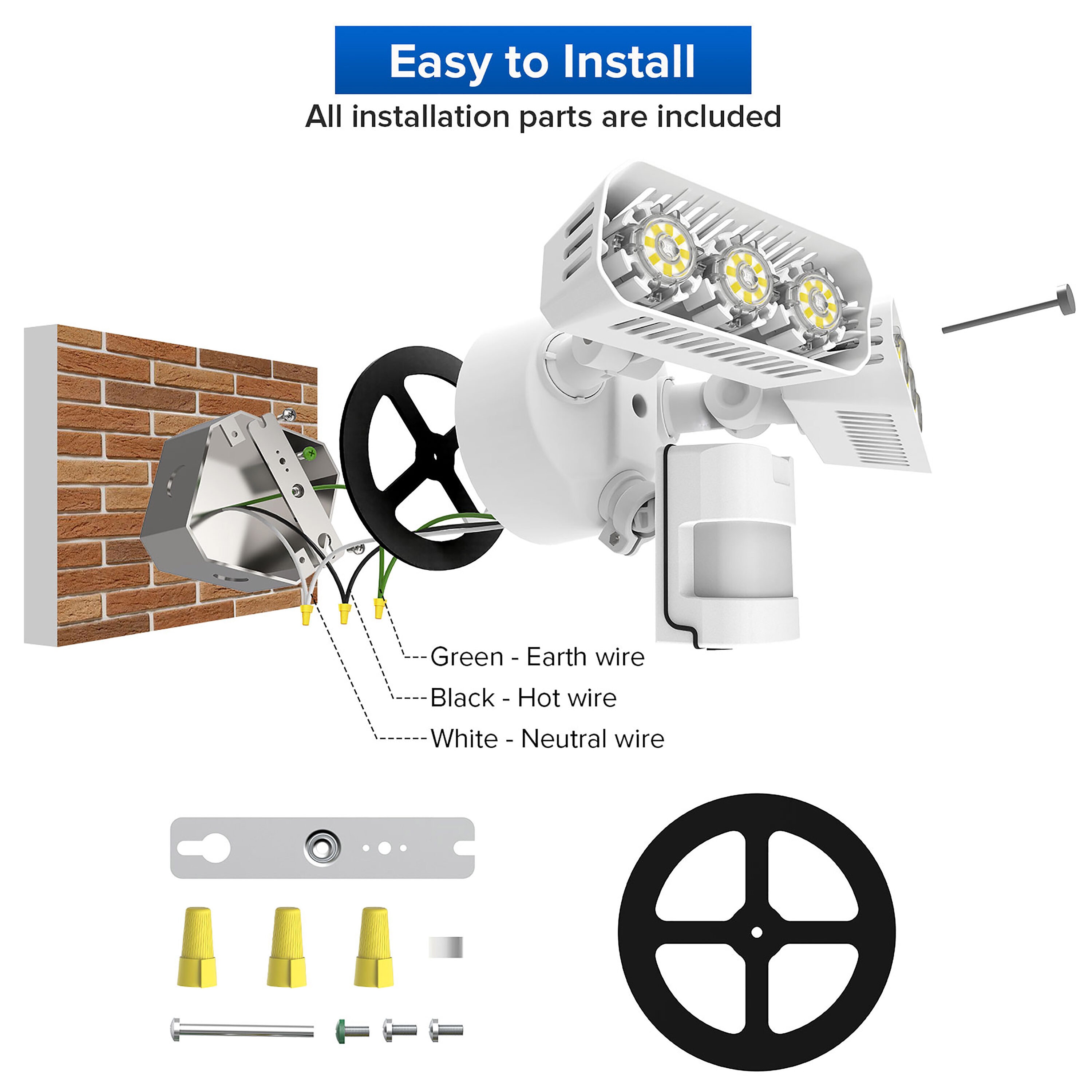 SANSI 01-04-001-012750 Motion-Activated-Floodlights - View #3
