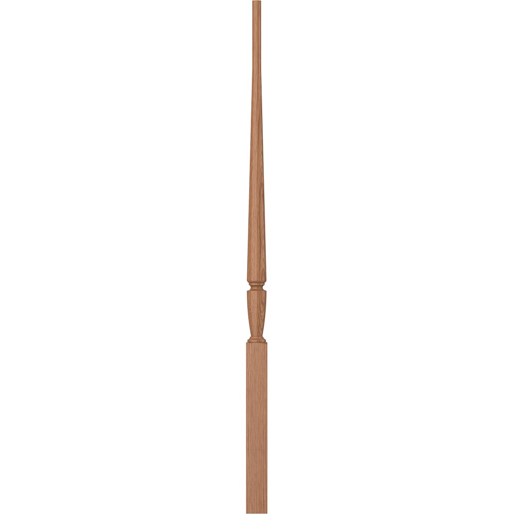 L.J. Smith Stair Systems LJP-2015-WO 42 42-in x 1.75-in Unfinished White Oak Pin Top Stair Baluster