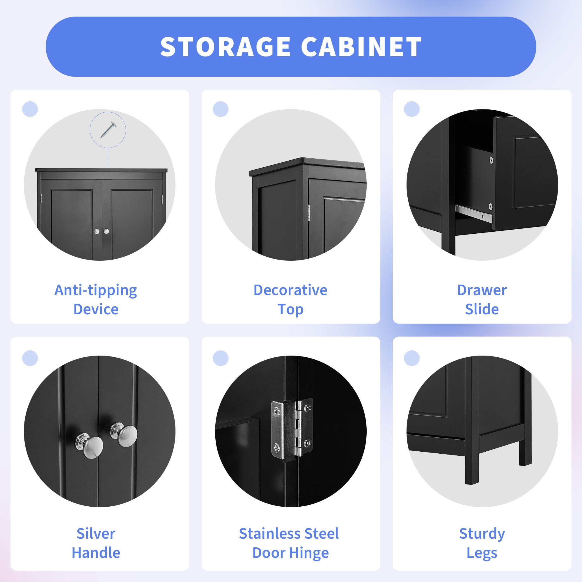 Siavonce XH33091 Utility-Storage-Cabinets - View #4