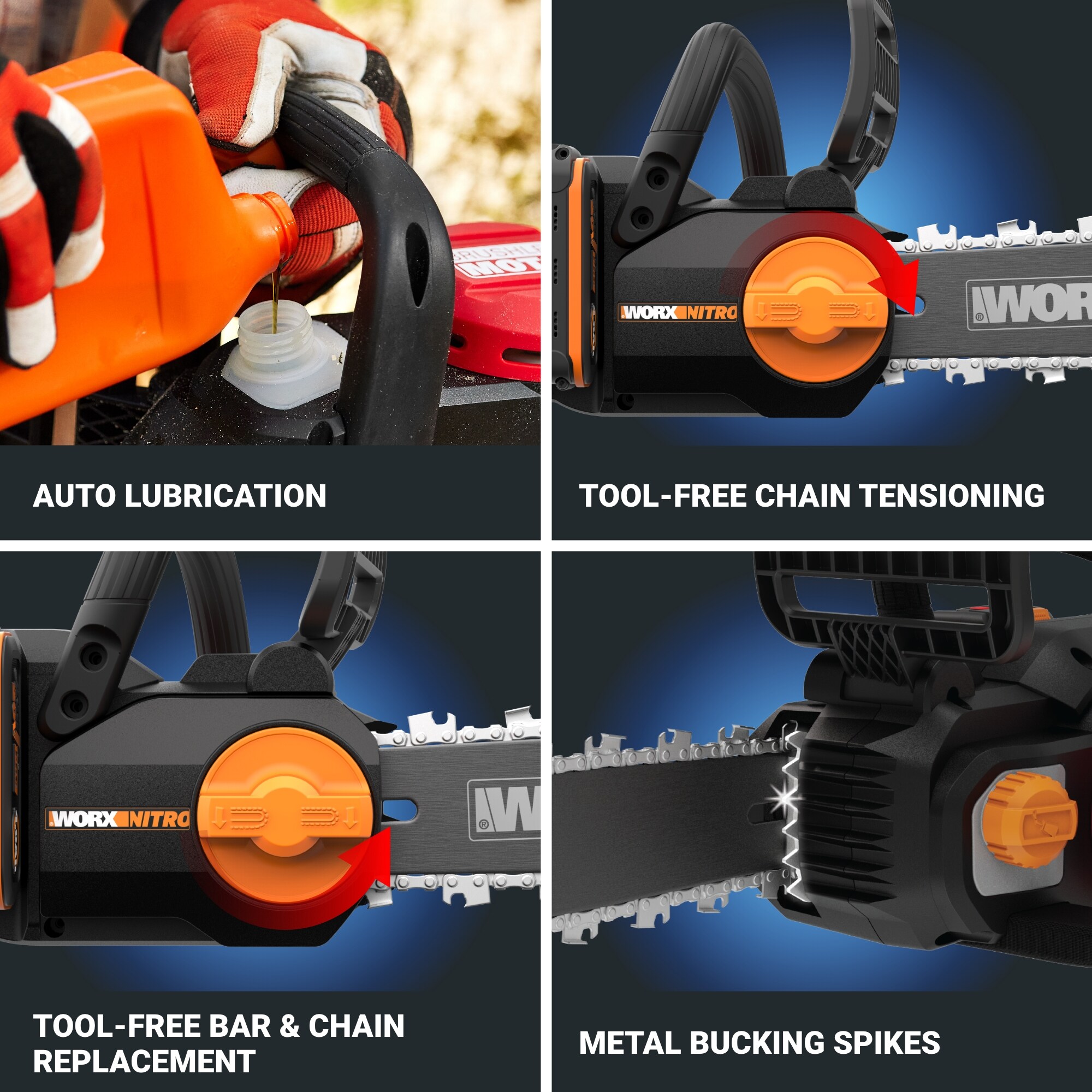 WORX WG350 Cordless-Chainsaw - View #6