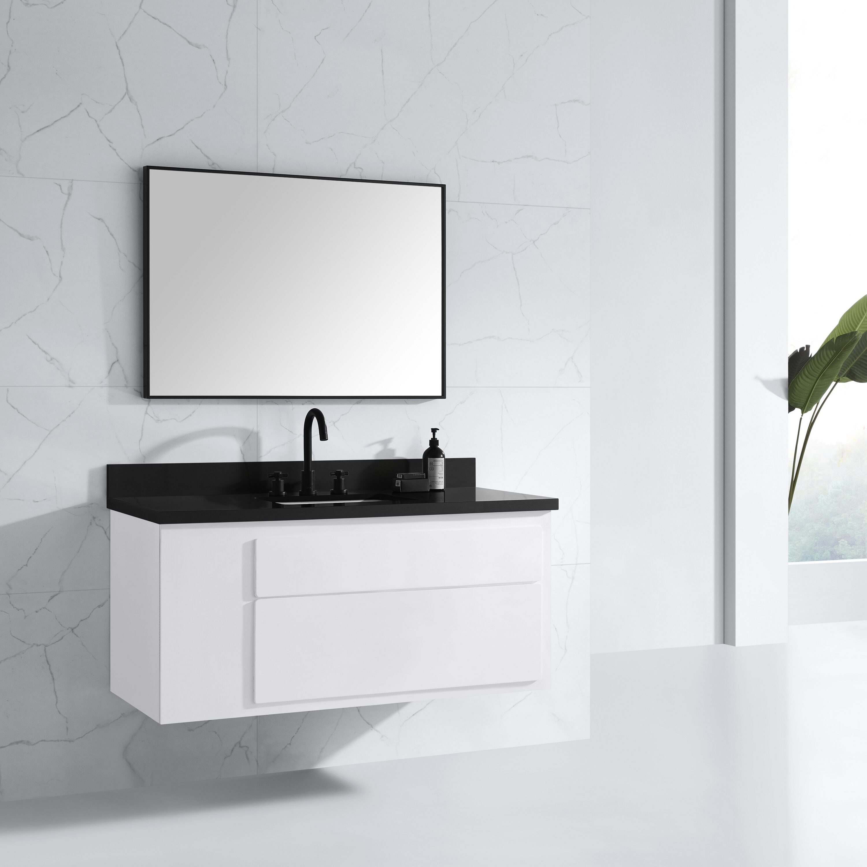 Avanity SONOMA-M39-MB Framed-Bath-Mirrors - View #5