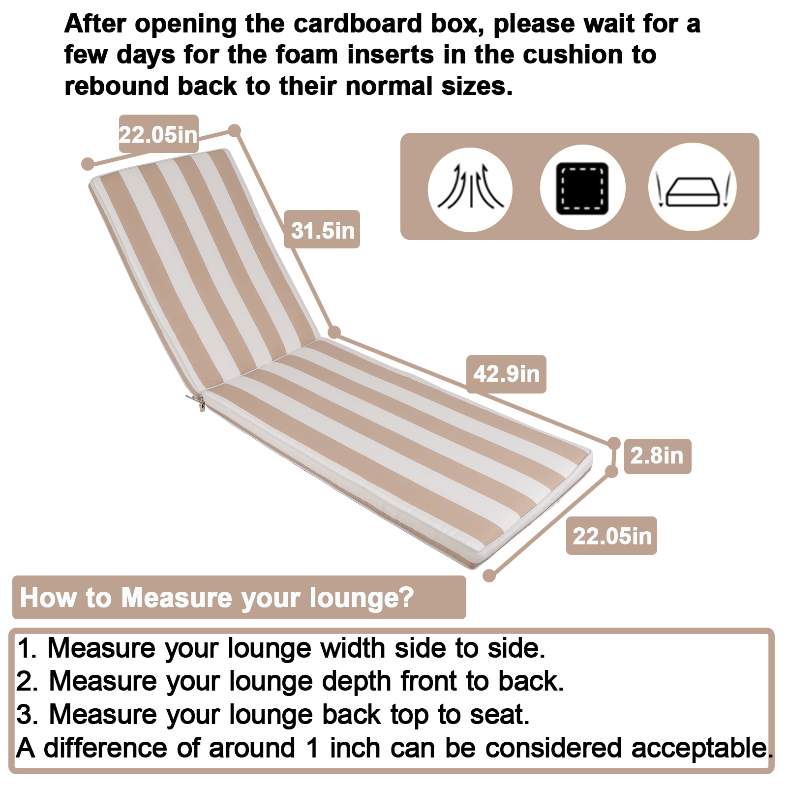AHIOU HOME ZAAHG-P203987CU Patio-Furniture-Cushions - View #8