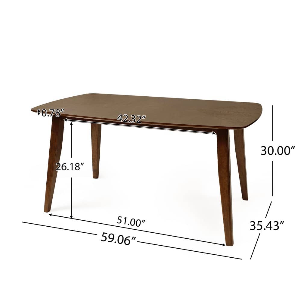 Coolbibila CANTON-TABLE-WALNUT Dining-Tables - View #3