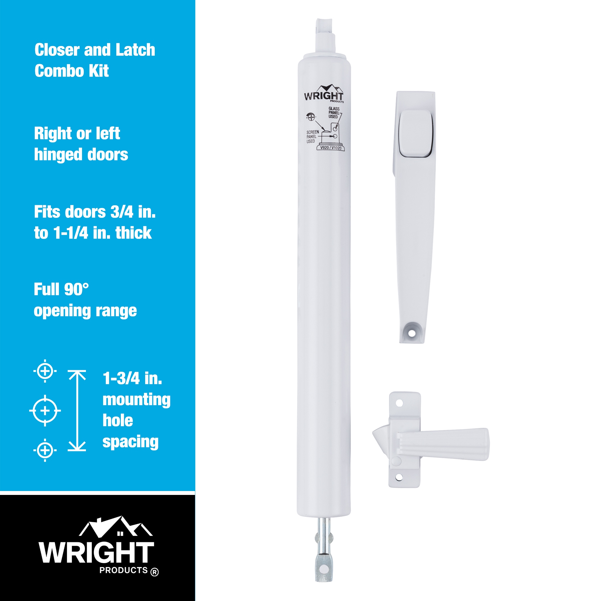 WRIGHT PRODUCTS V1033WH Screen-Storm-Door-Hinges - View #8