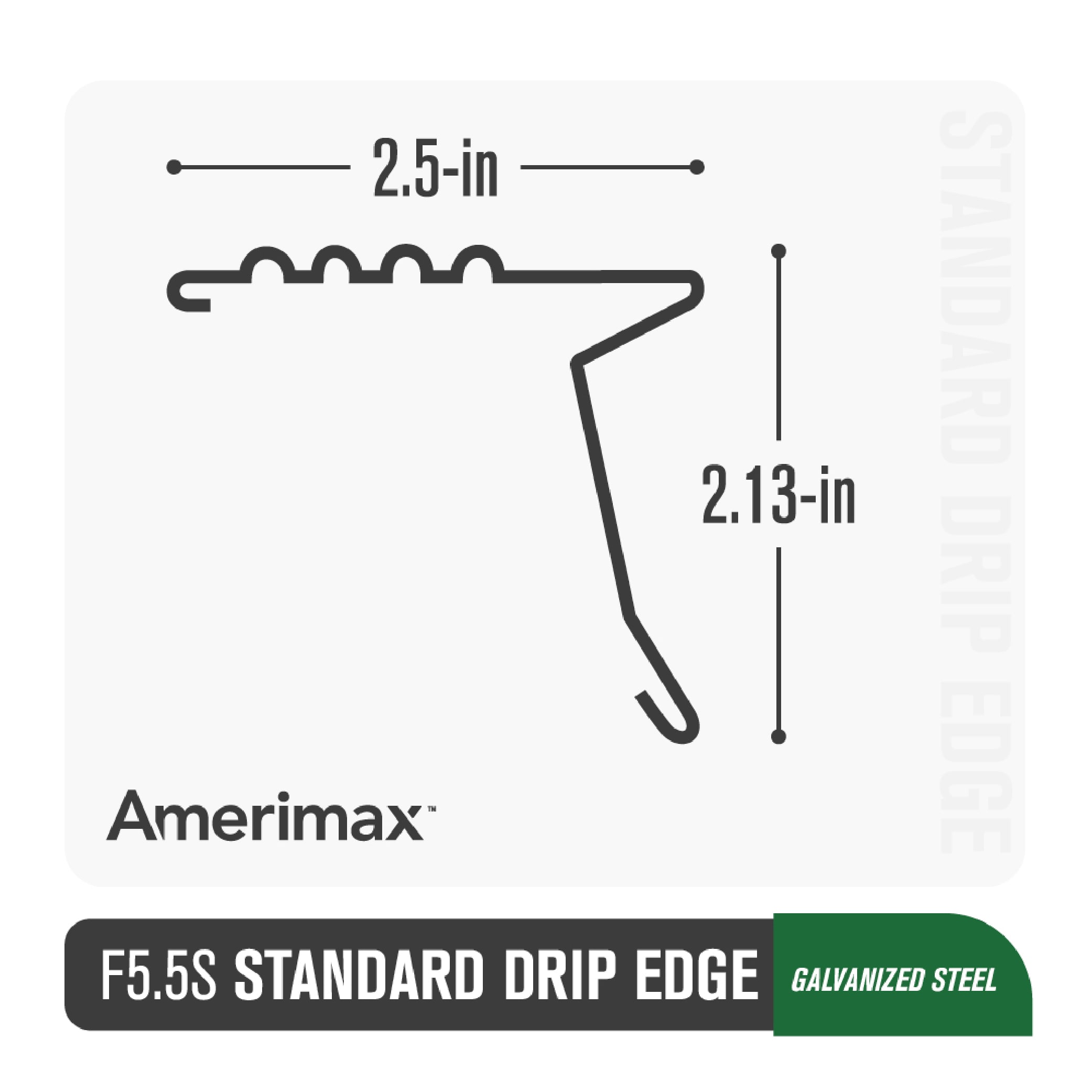 Amerimax 5715700120 Drip-Edges - View #4