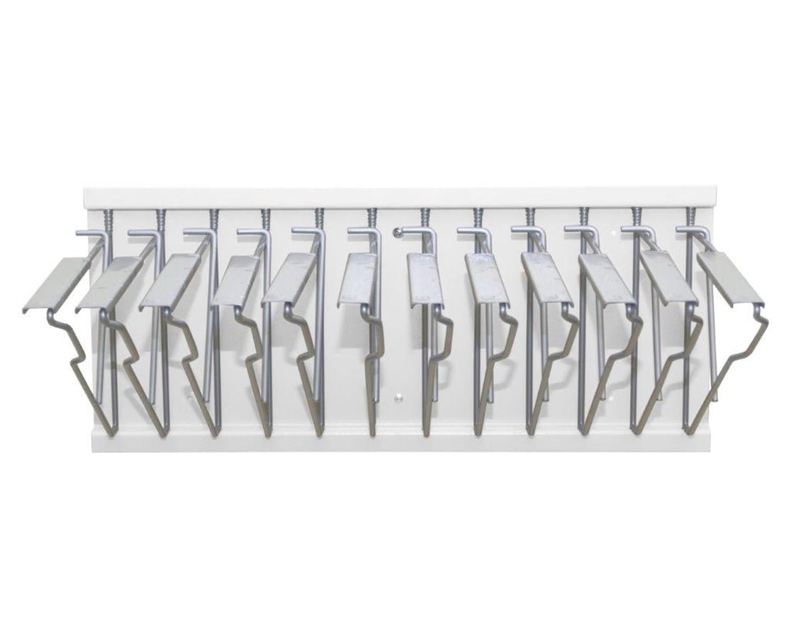 AdirOffice 617-WHI-KIT1 Blueprint Pivot Wall Rack, White
