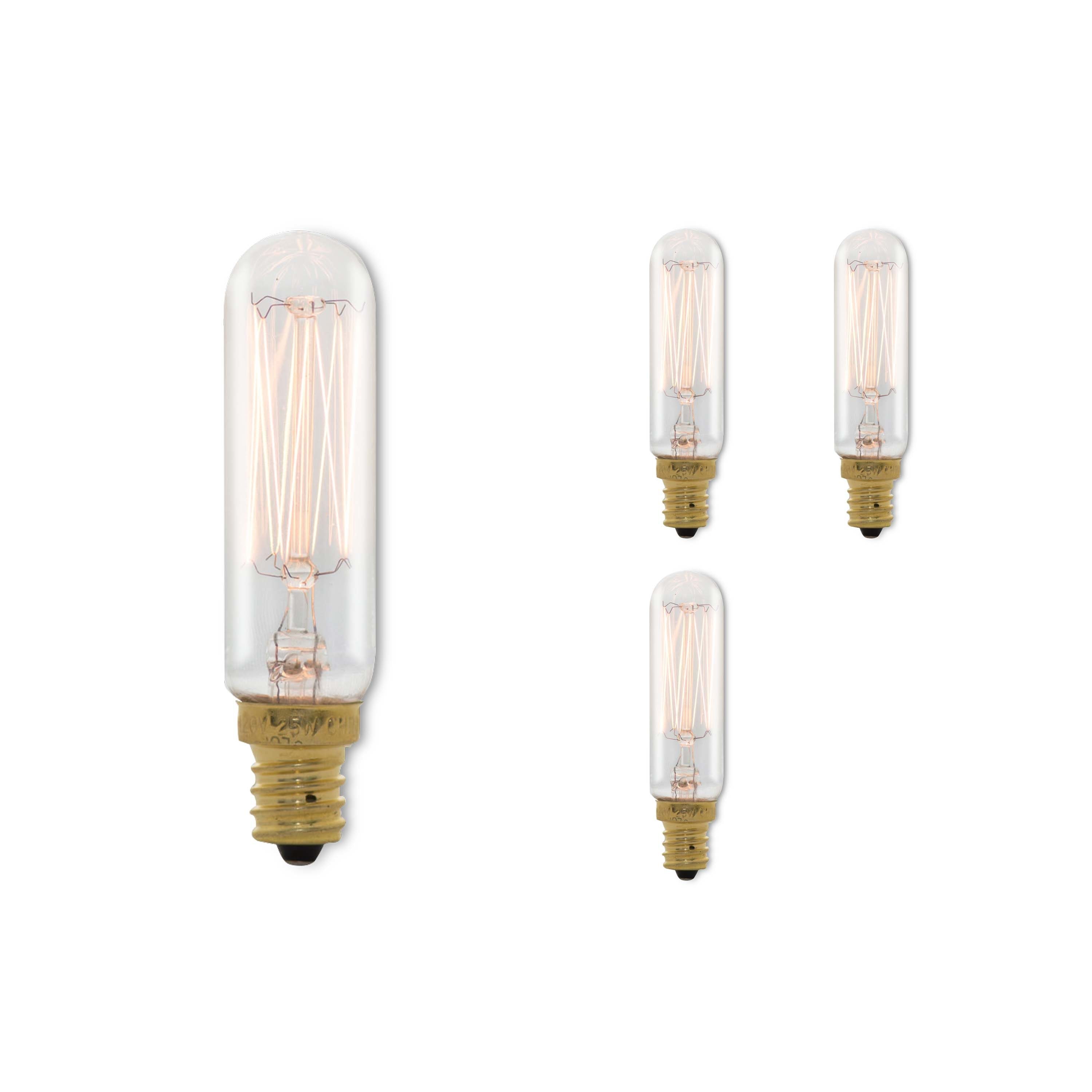 Bulbrite 25-Watt Dimmable Decorative Incandescent Light Bulb (4-Pack) in the Incandescent Light department Lowes.com