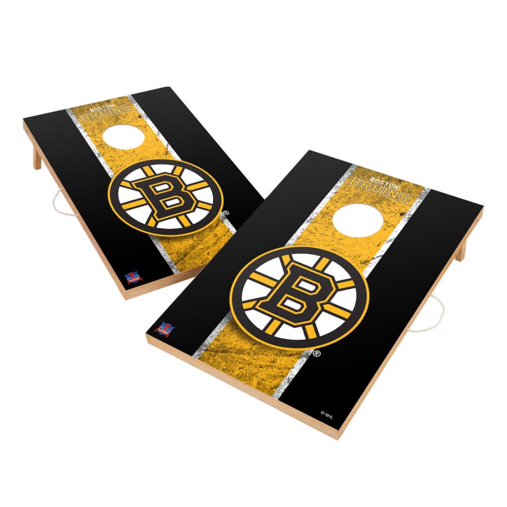 Victory Tailgate Boston Bruins Outdoor Corn Hole