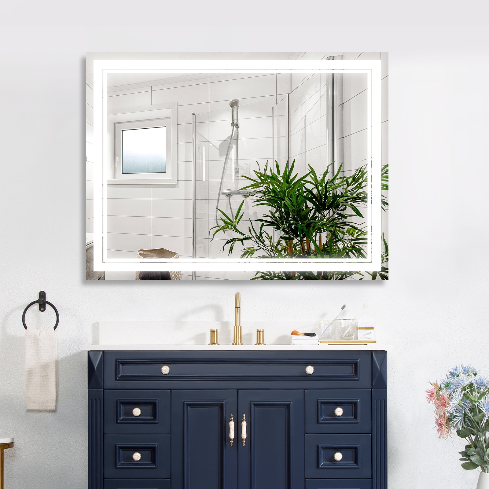 Forclover TAK-LM04F12436 Framed-Bath-Mirrors - View #6