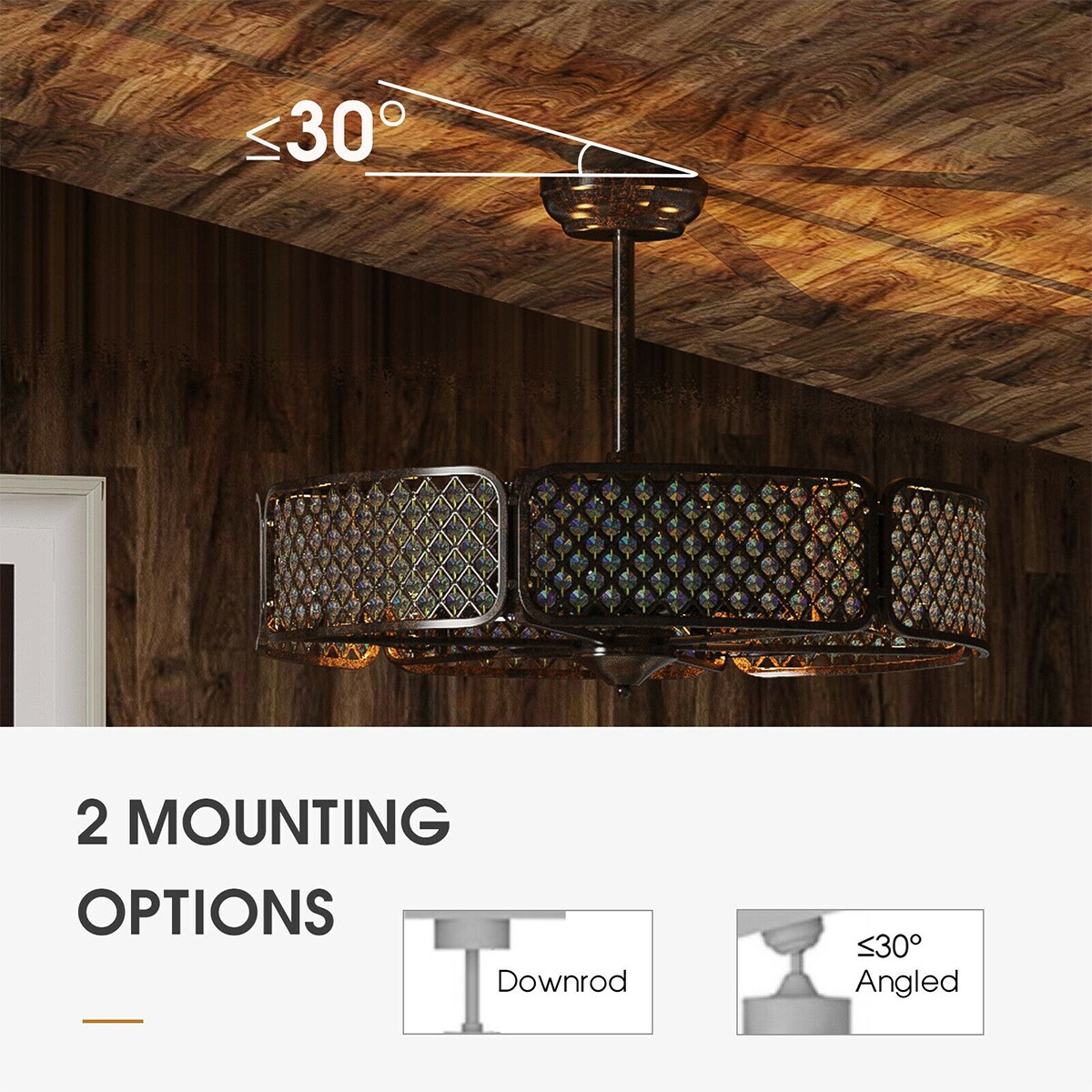 WELLFOR DFJ10067US-CF Ceiling-Fans - View #7