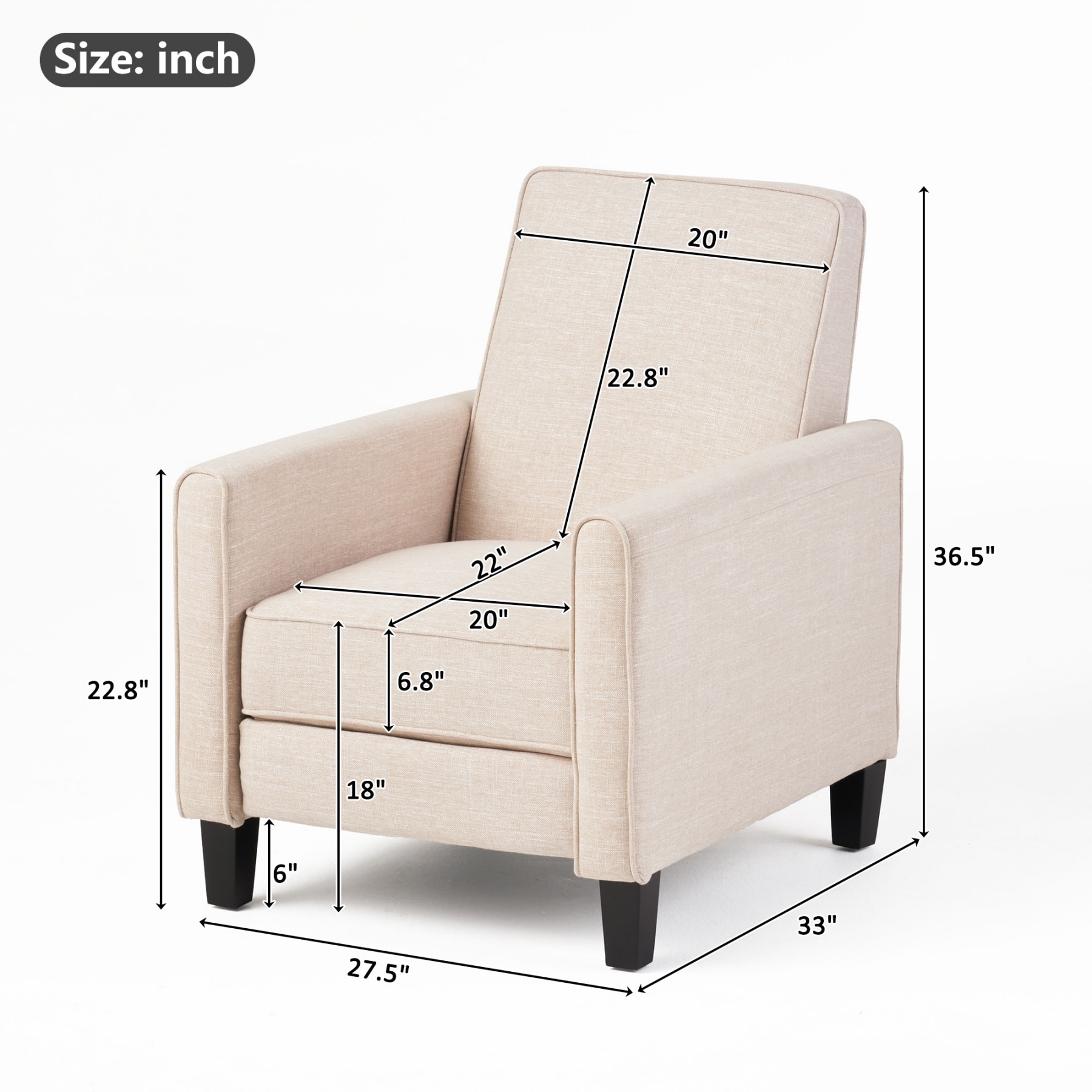 Bybafun YG7200009 recliners - View #3