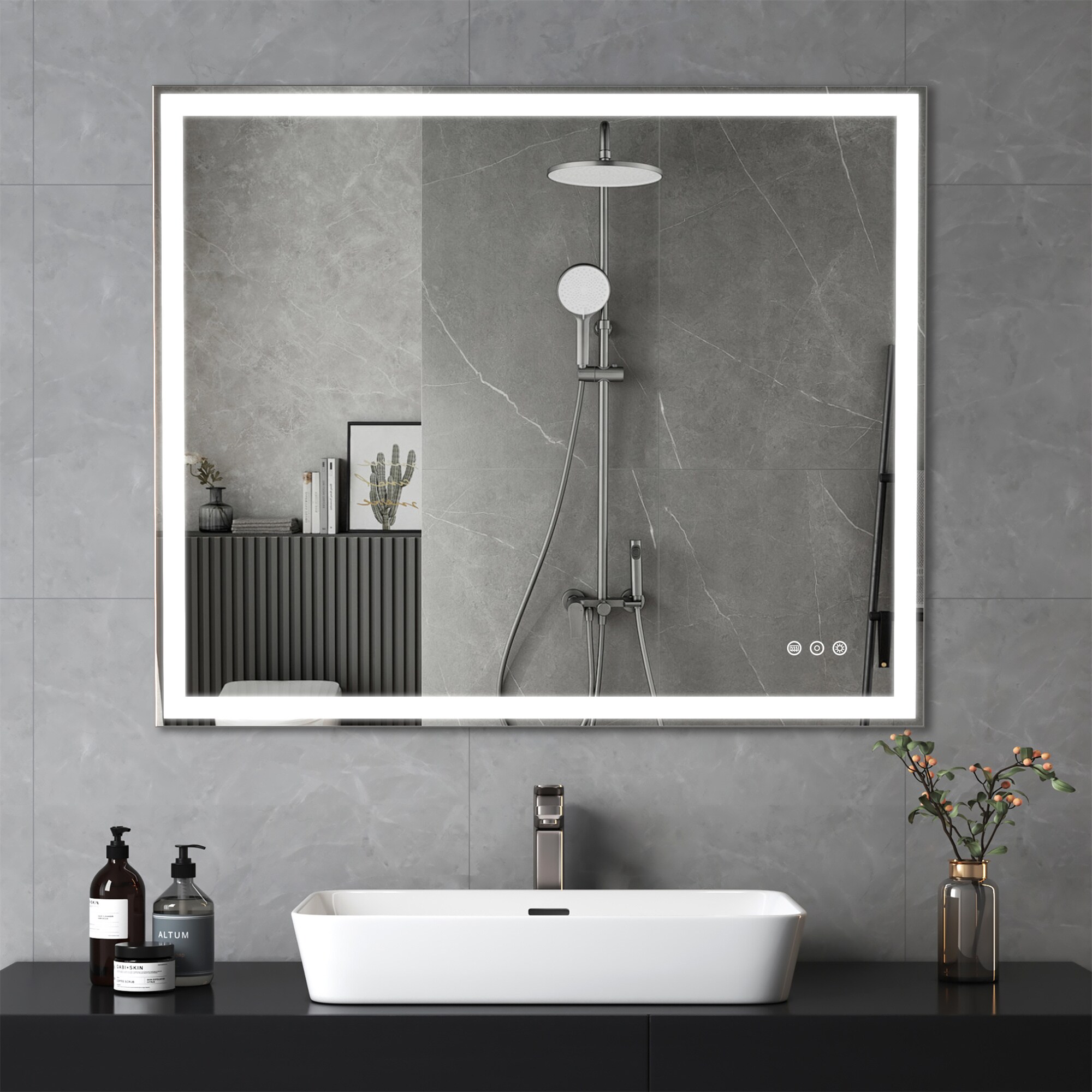 BABOOM BOM-P176757-OR Framed-Bath-Mirrors - View #12