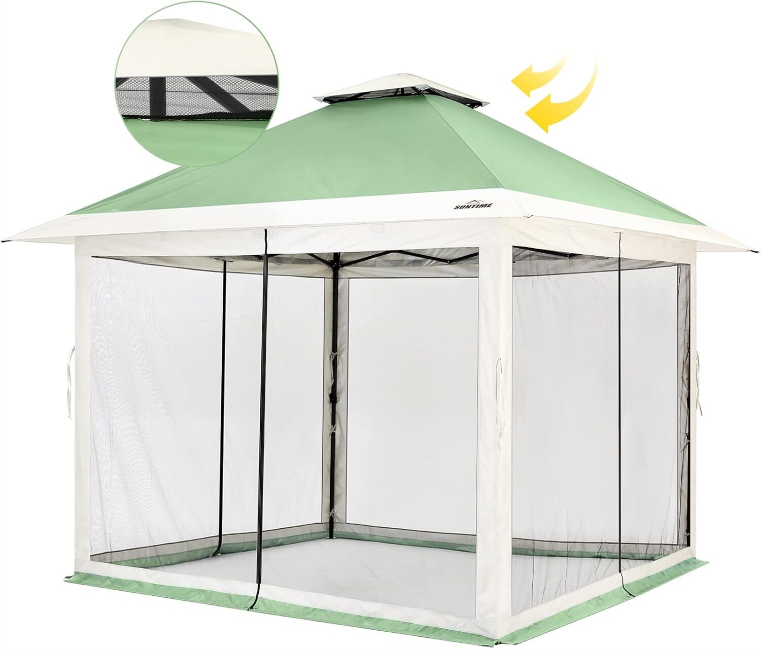 CESICIA GA-ZT-25 Wood-Resin-Gazebos - View #2