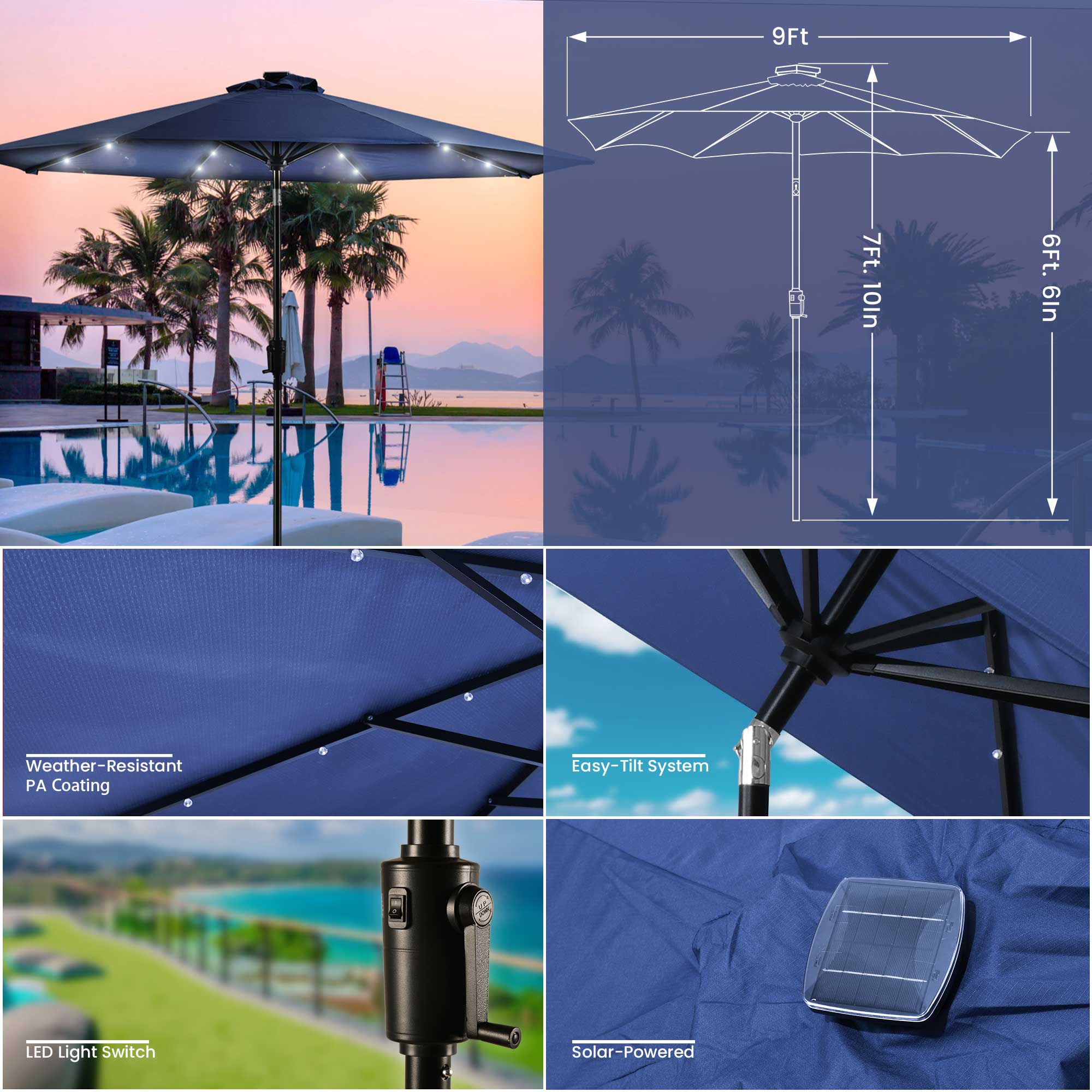 Sun-Ray 8L1051 Umbrellas-2 - View #9