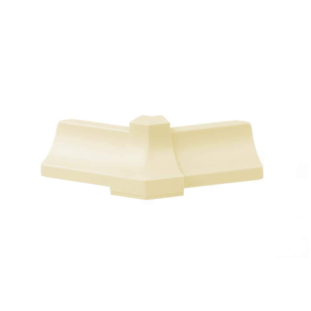 Schluter Systems E135/PHK1S/SP Dilex-PHK 0.5-in W x 1-in L Sand pebble PVC Outside corner Tile Edge Trim