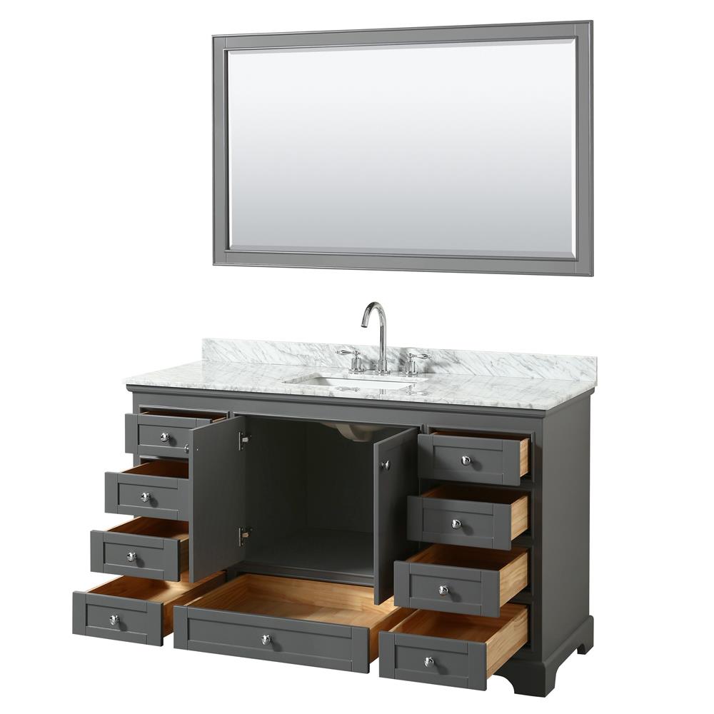 Wyndham Collection WCS202060SKGCMUNSM58 Bath-Vanity-Combo - View #2