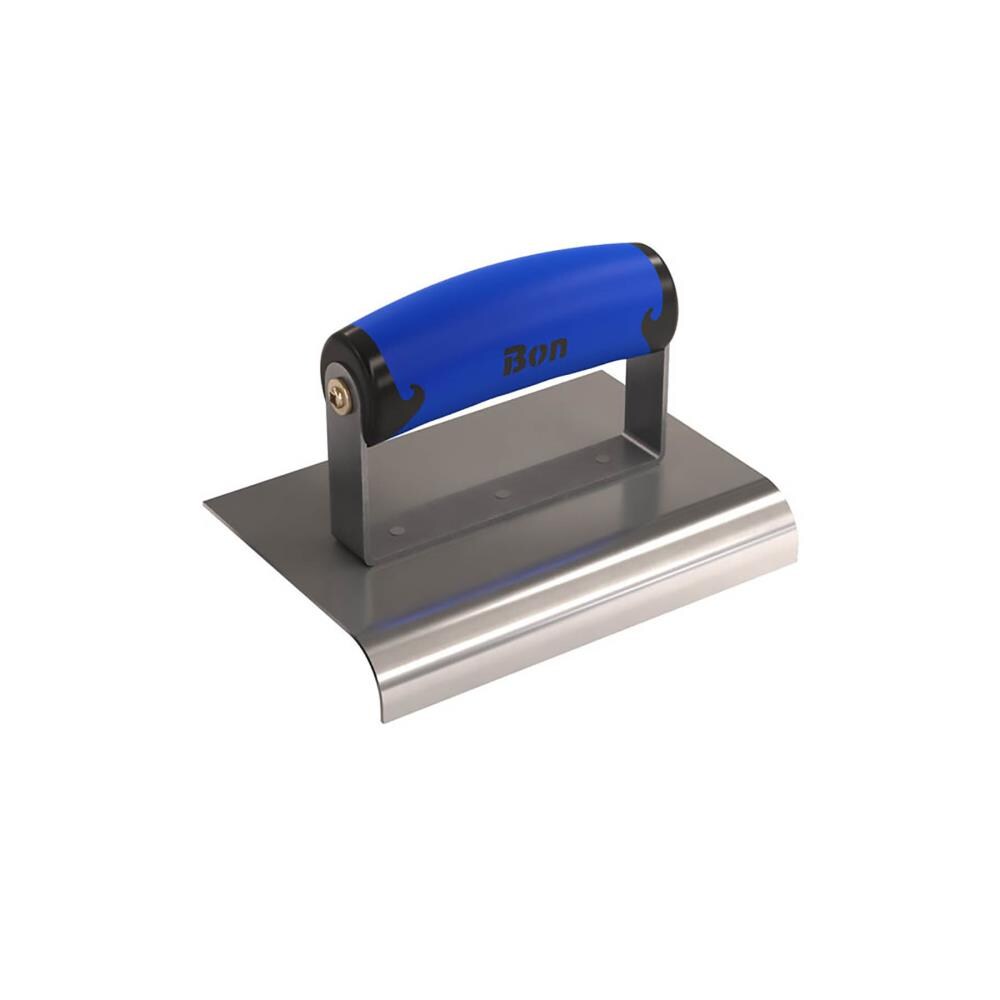 Bon Tool 62-443 6-in x 4-in Stainless Steel Concrete Edger with 0.75-in Radius