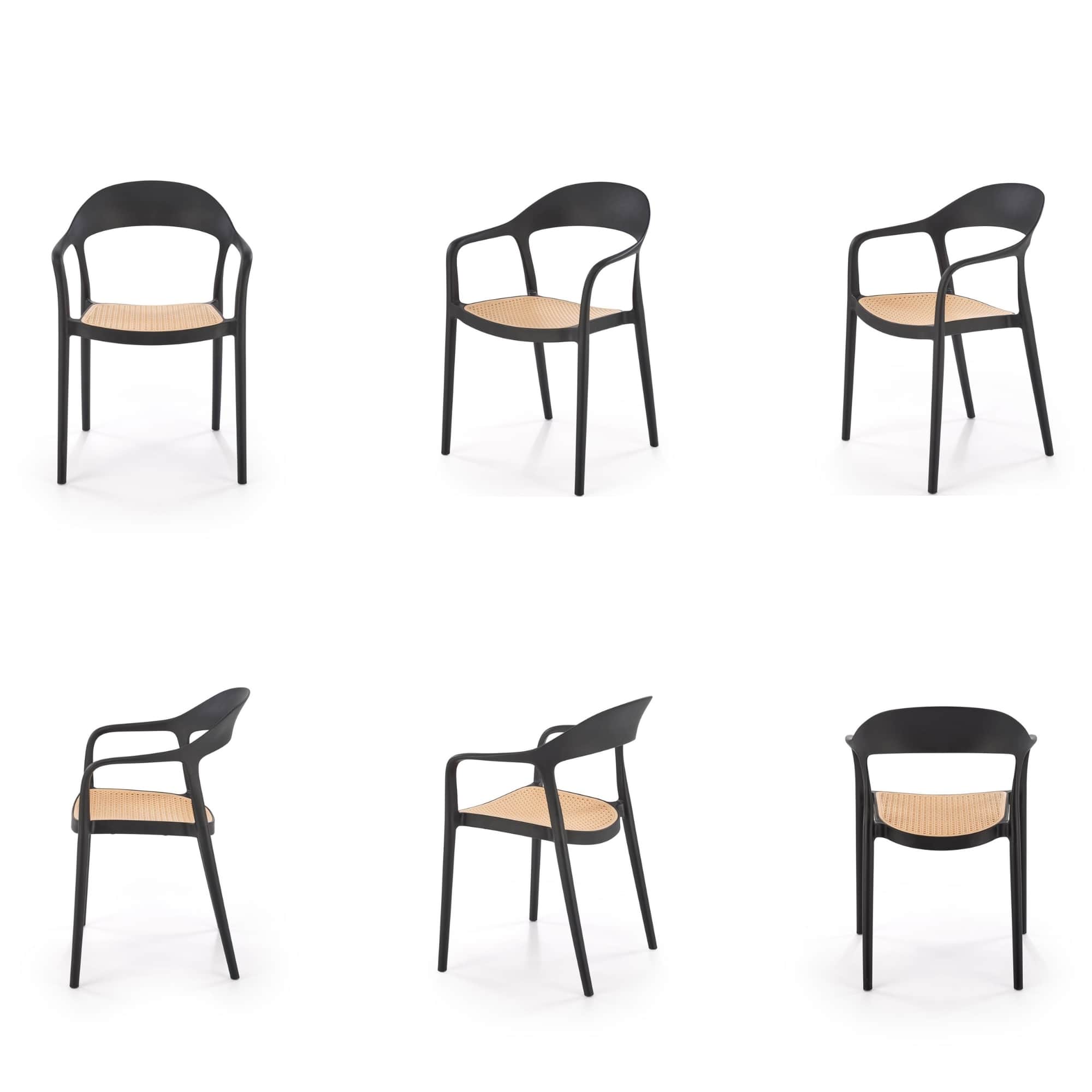 Amazonia IBIS-6-CARA-BK Patio-Dining-Sets - View #6