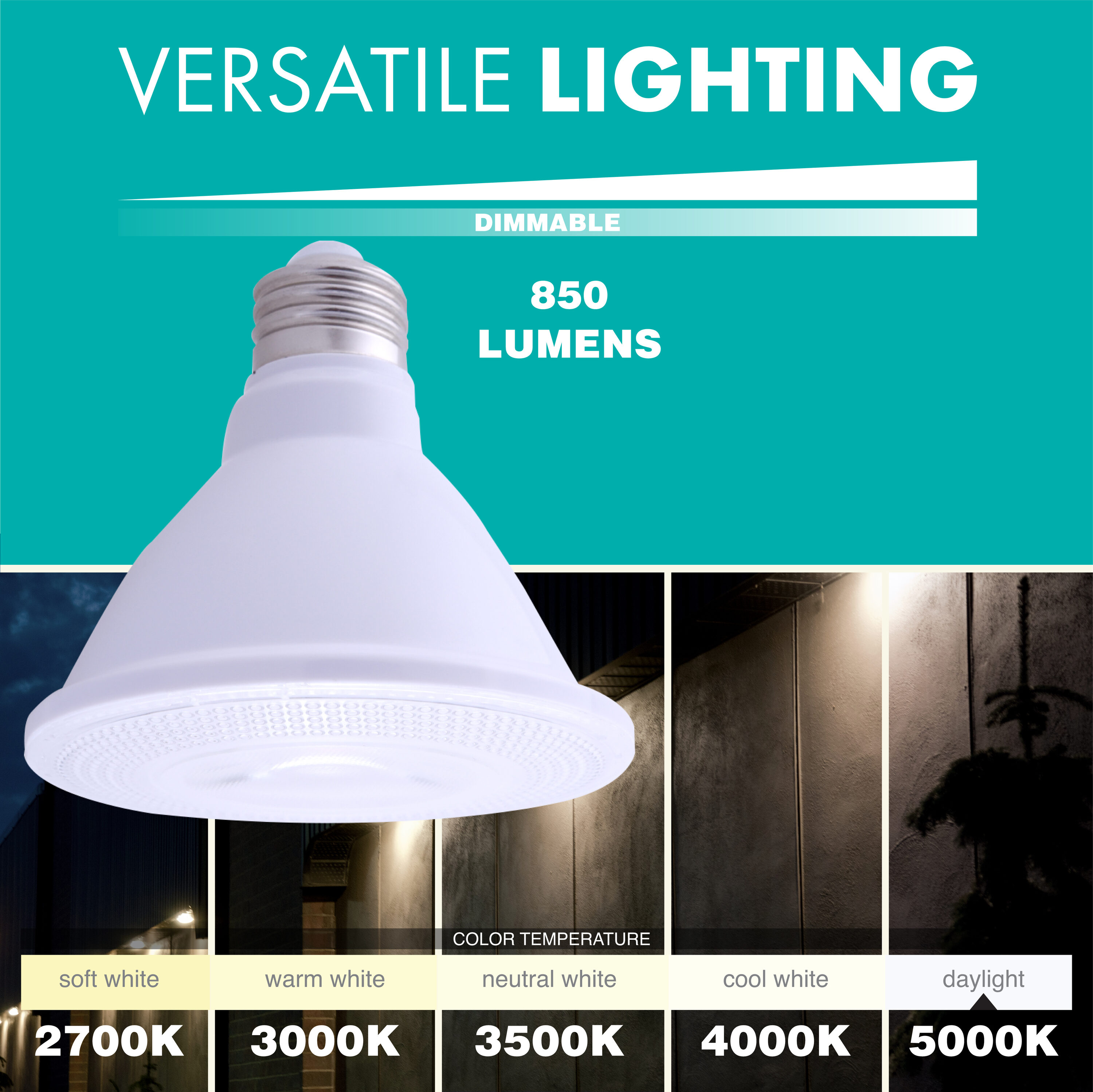 Simply Conserve LPAR30DSN11W-50K Led-Flood-Spot-Light-Bulbs - View #4