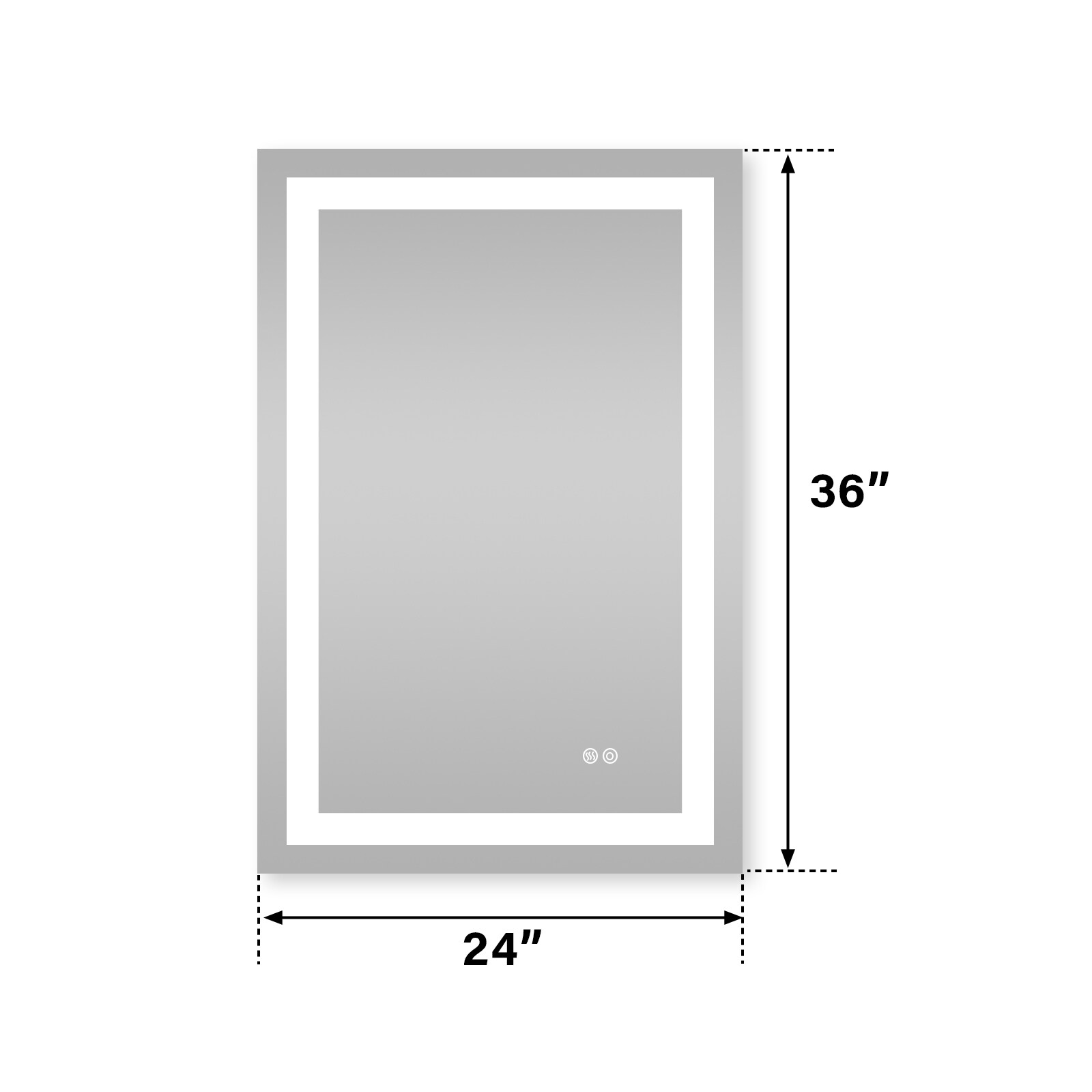 CALVON M1ABMR2436 Framed-Bath-Mirrors - View #14