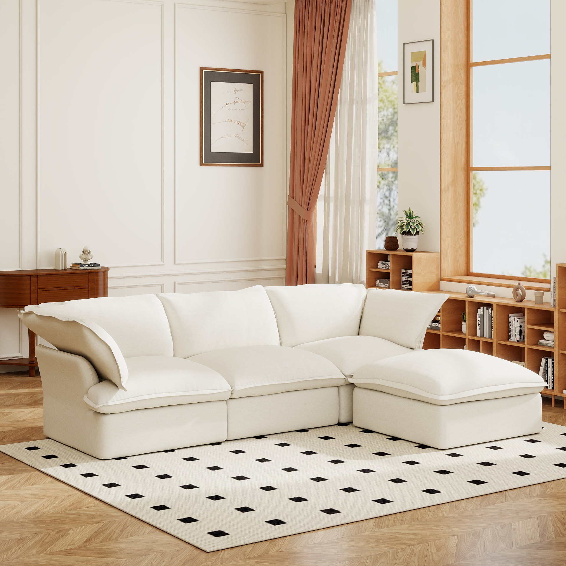 BuotiqHom DH-S3+1-120WE Sofas-Loveseats - View #5
