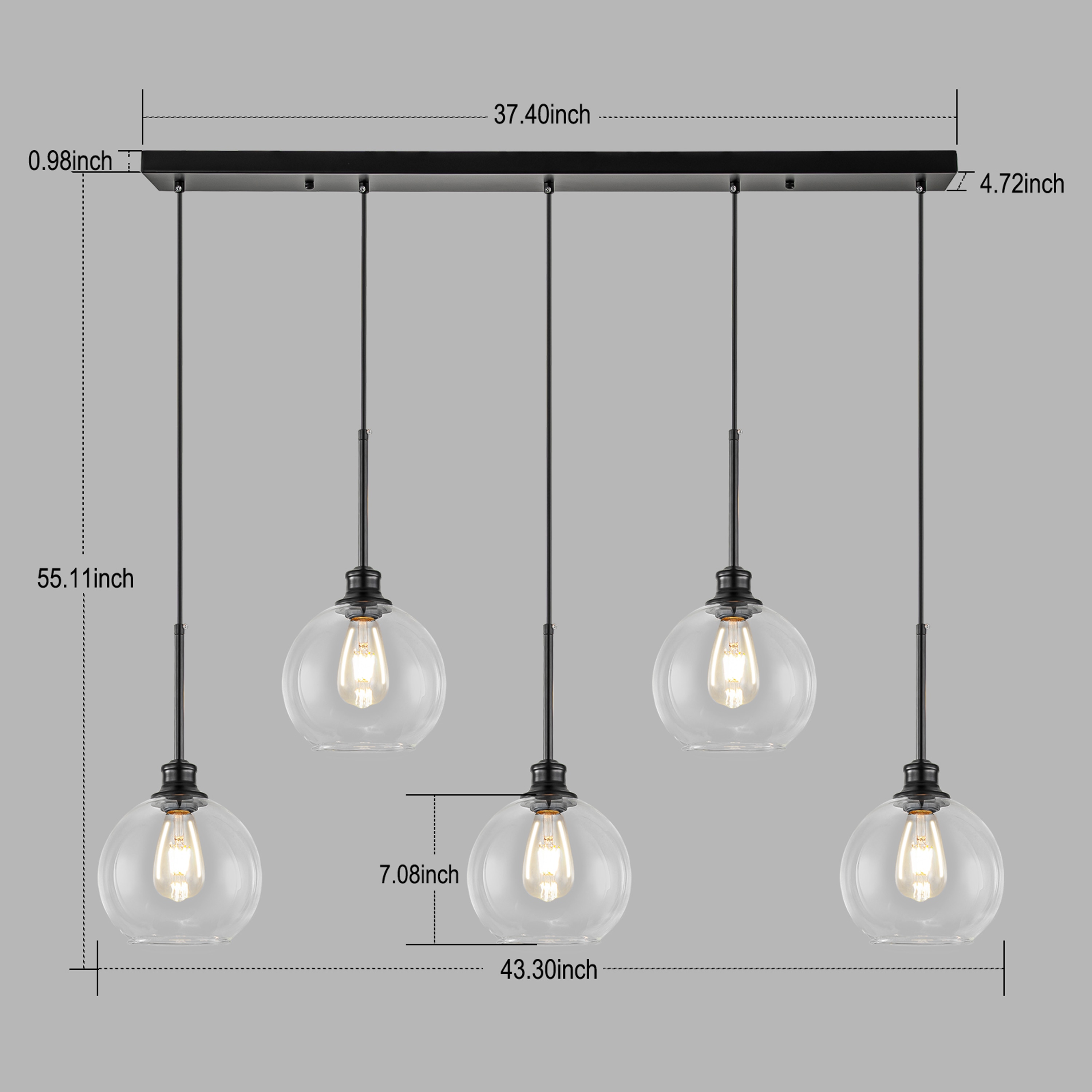 GoYeel ZP040BL05 Pendant-Lights - View #5