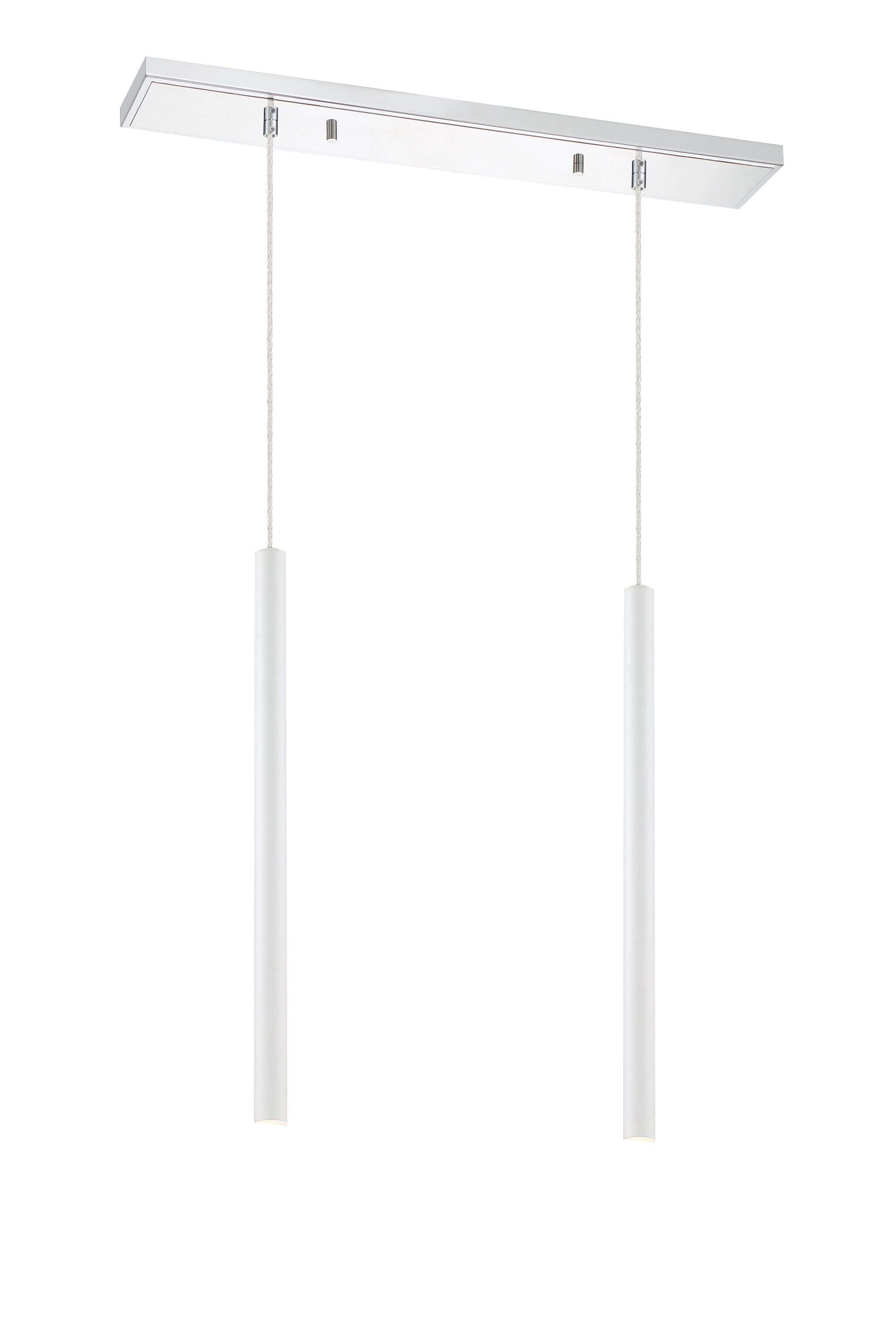 Z-Lite 917MP24-WH-LED-2LCH Pool-Table-Lighting - View #2