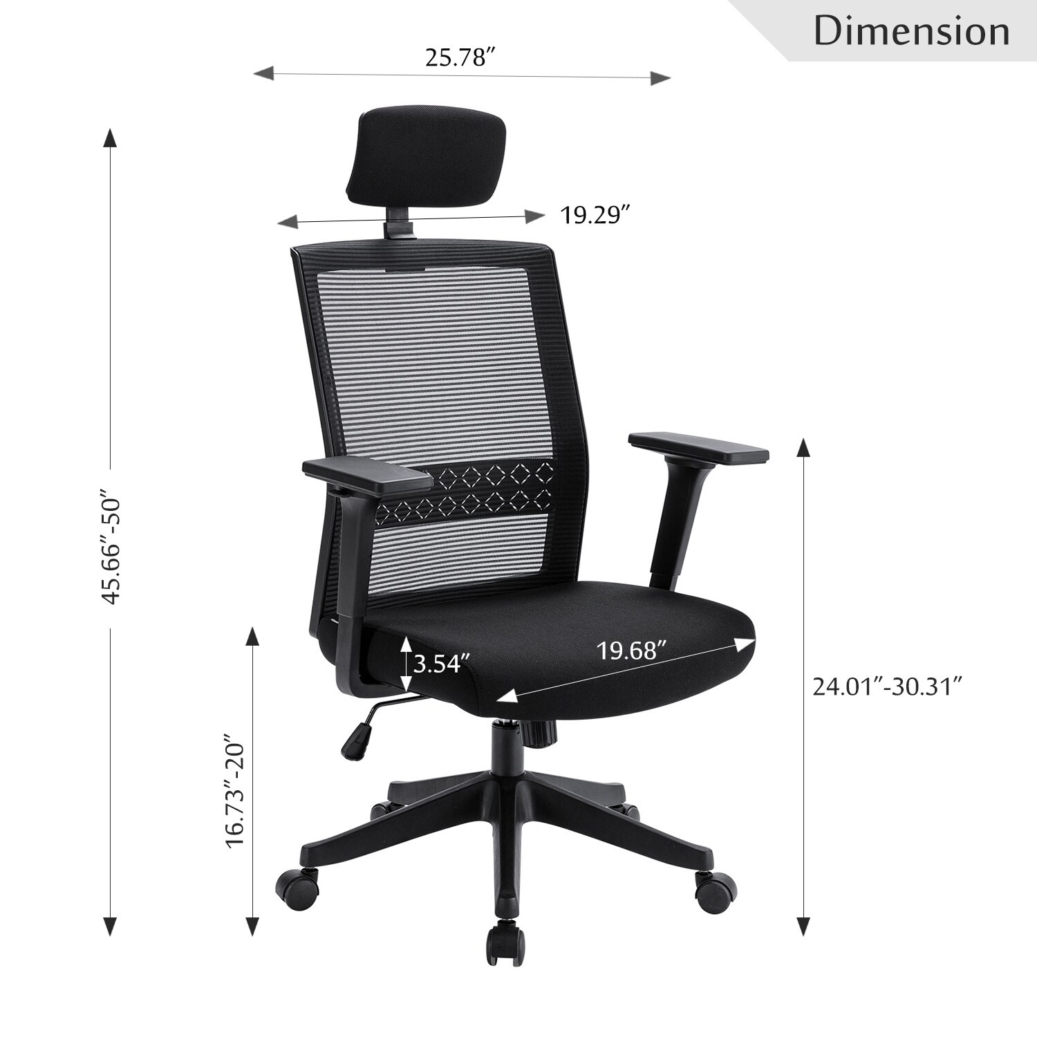 CASAINC CR-D0102HH0WU7 Office-Chairs - View #8