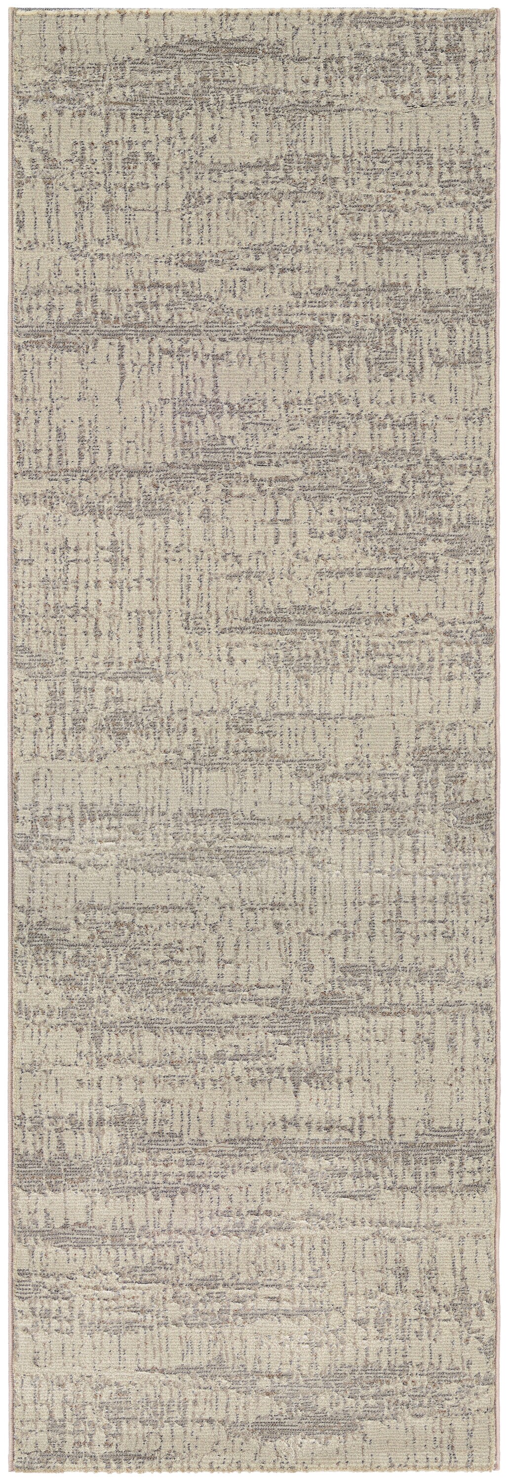 Couristan 60336323027710U Everest 2 x 7 (ft) Polypropylene Sea Mist Rectangular Indoor Stripe Runner rug