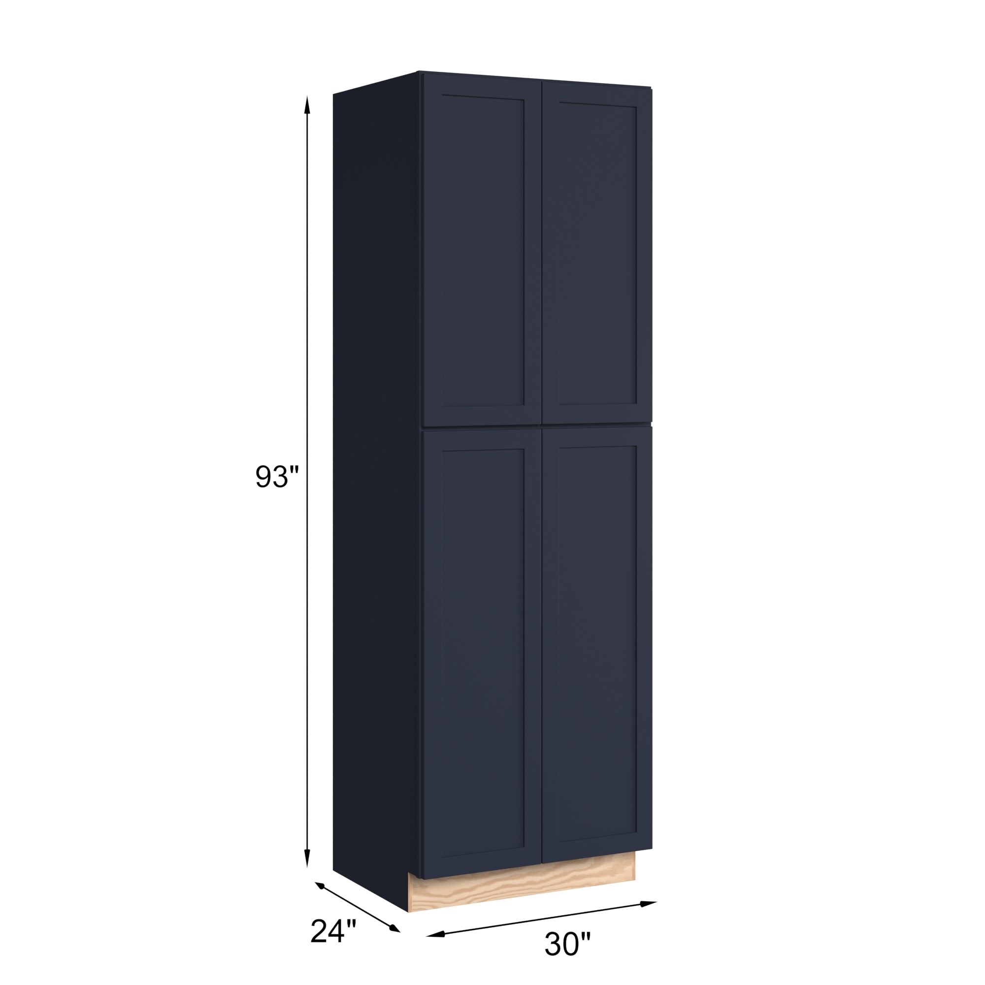 KraftMaid Momentum U302493.ET.SHG77 Cabinets-Kitchen - View #3