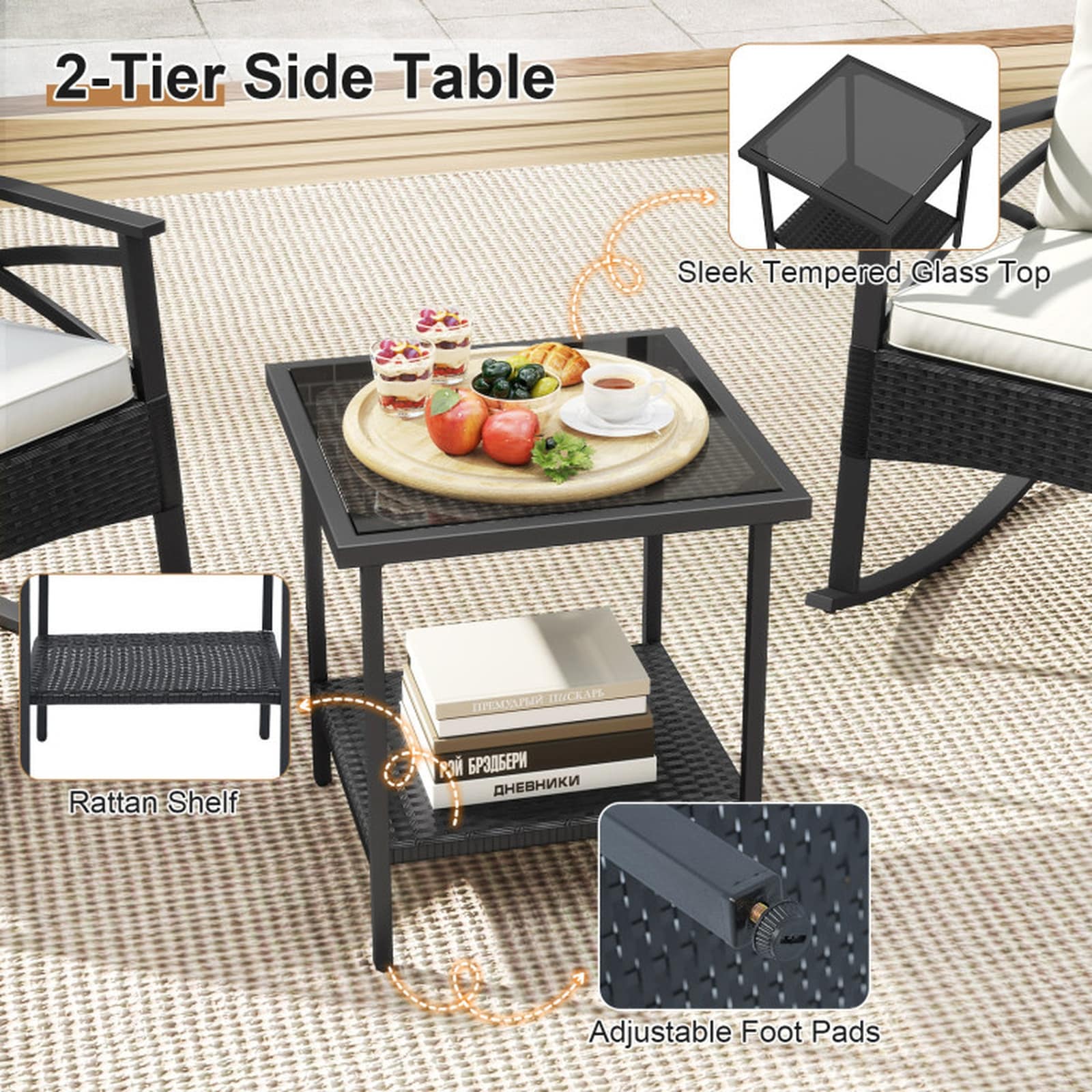 SUGIFT LW108SUGHY2299 Patio-Conversation-Sets - View #4