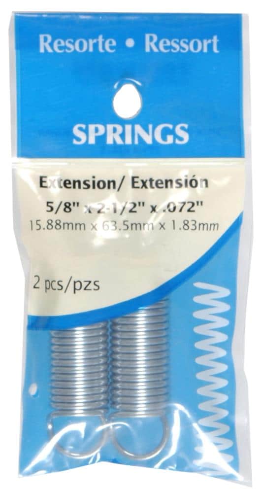 lot of 12 new Hillman Servalite #34  extension springs 2 5/8" by 3/4" .105 wire 