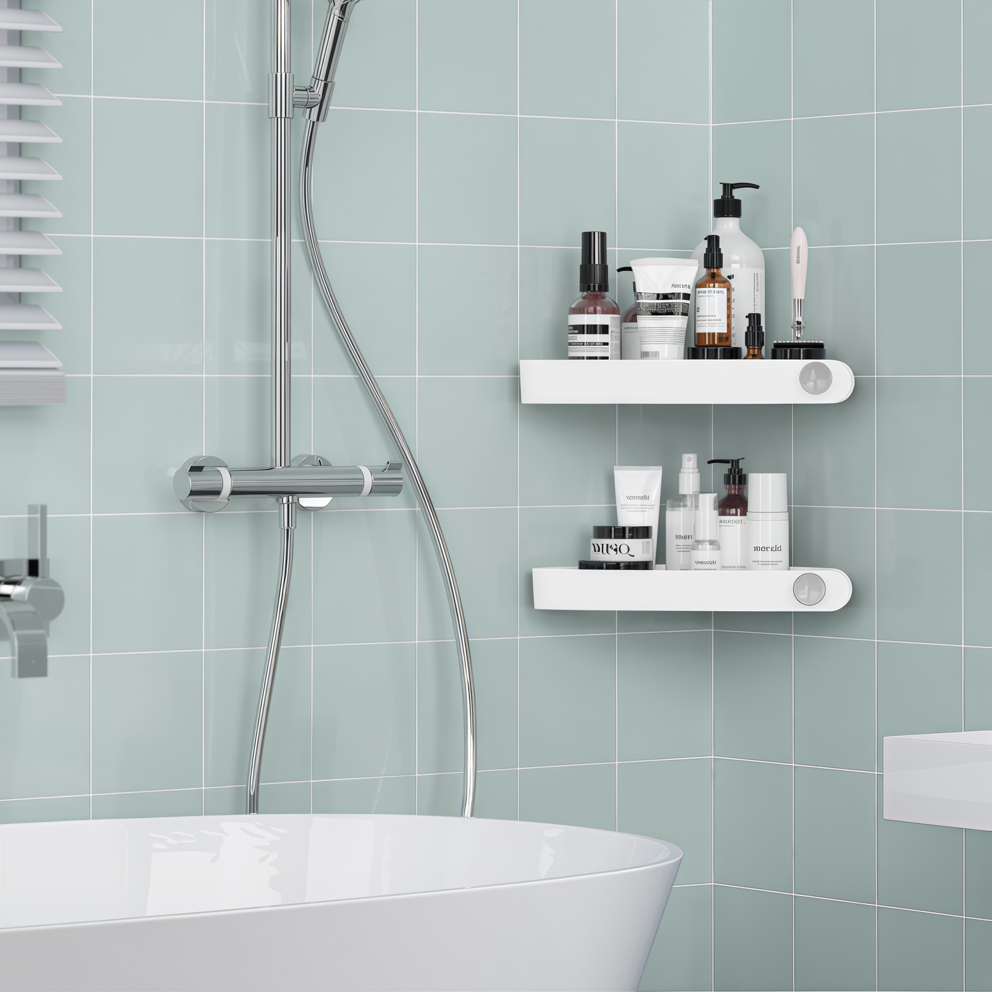 Numhew NHWILL3266 Bathroom-Shelves - View #2