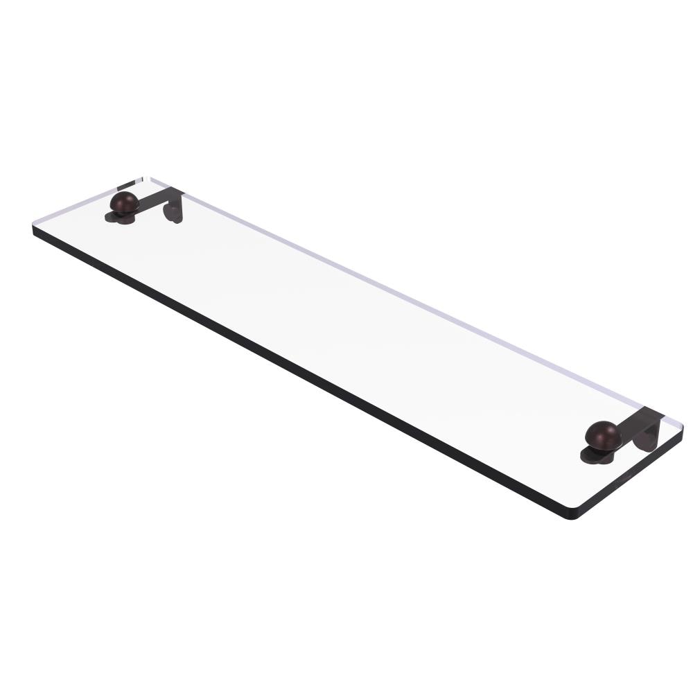 Allied Brass RC-1/22-ABZ Antique Bronze Wall mount Bathroom Shelf ( 22-in x 2-in x 5-in )
