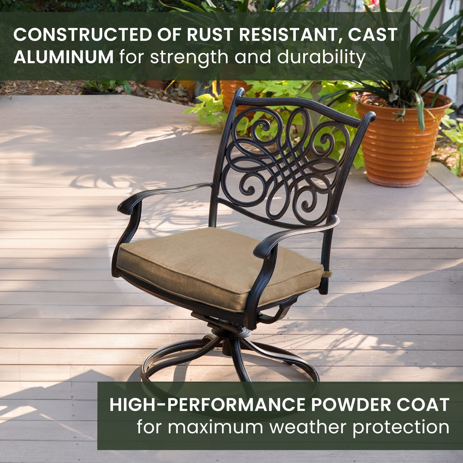 Hanover TRADDN9PCSW-8 Patio-Dining-Sets - View #5