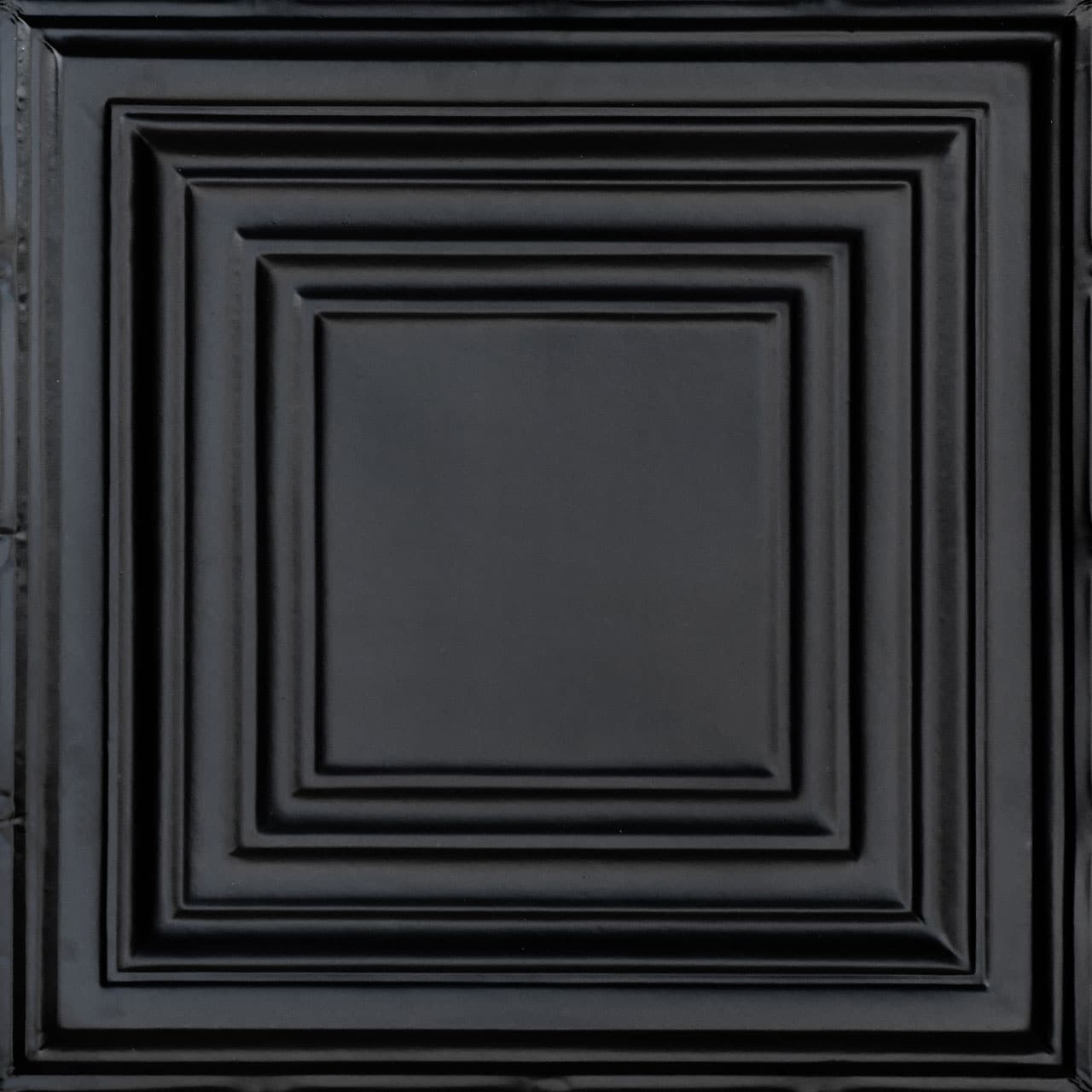 From Plain to Beautiful in Hours Williamsburg 24-in x 24-in Satin Black ...