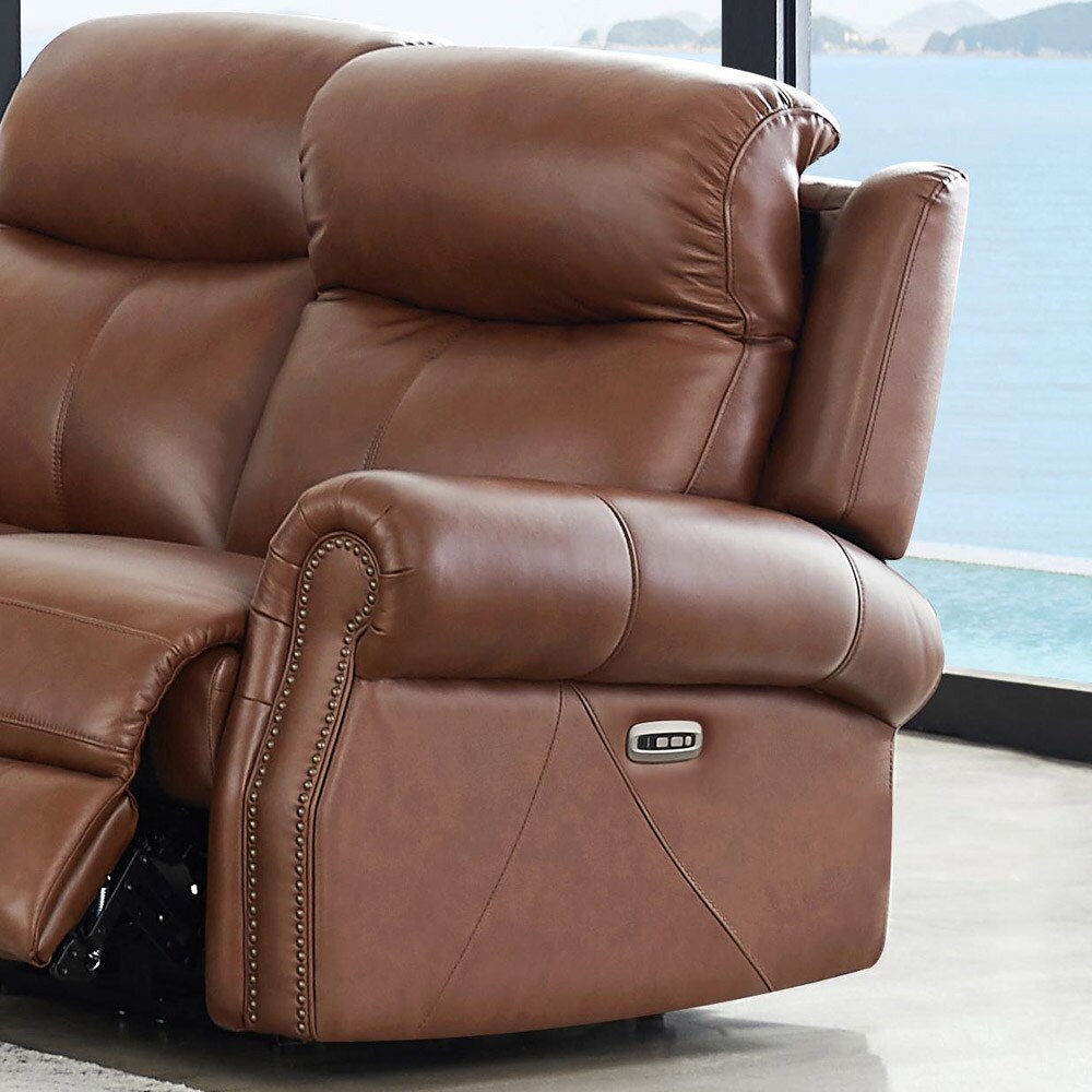 Royce leather online recliner