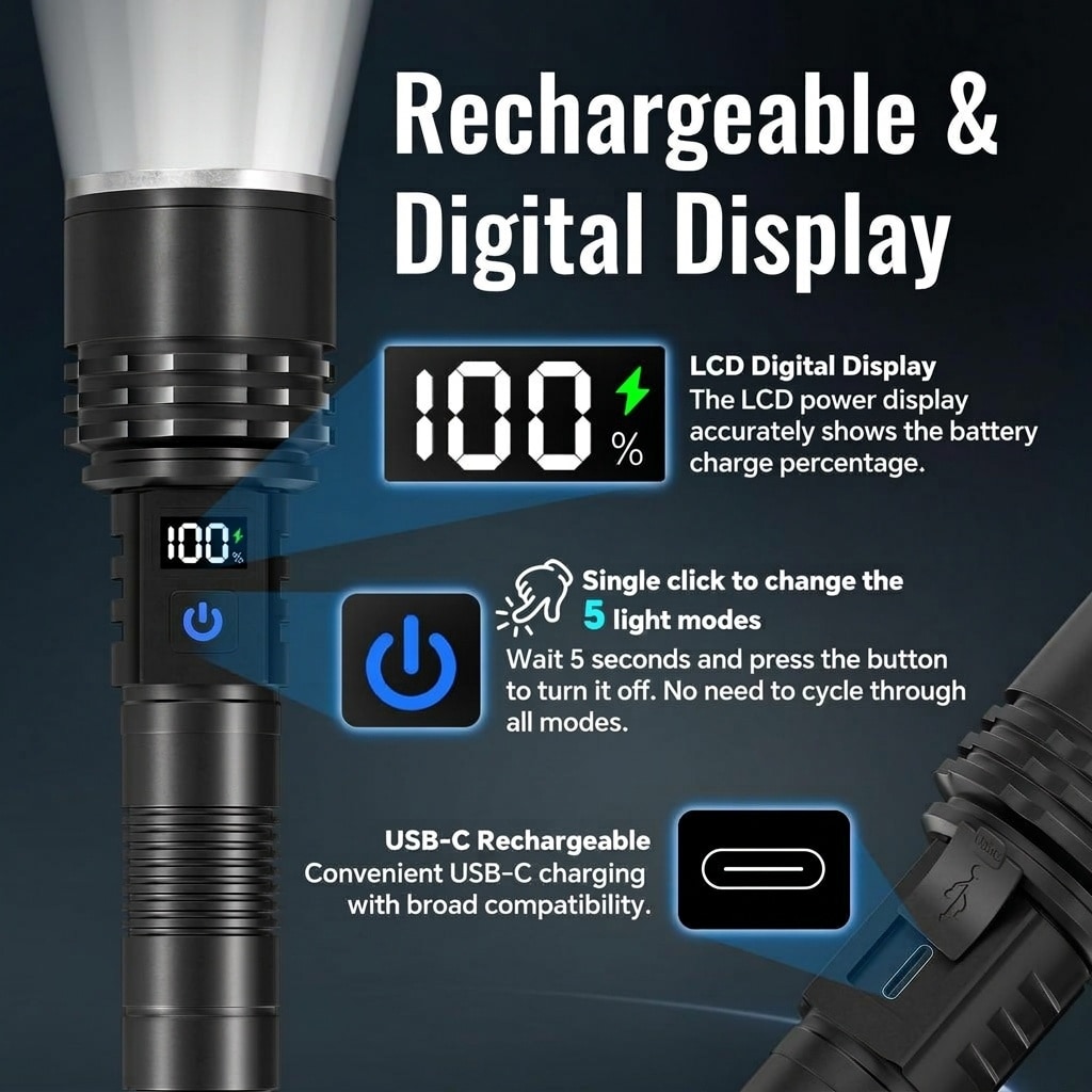 Vrbgify LVG0423O19 Pt-Flashlights - View #5