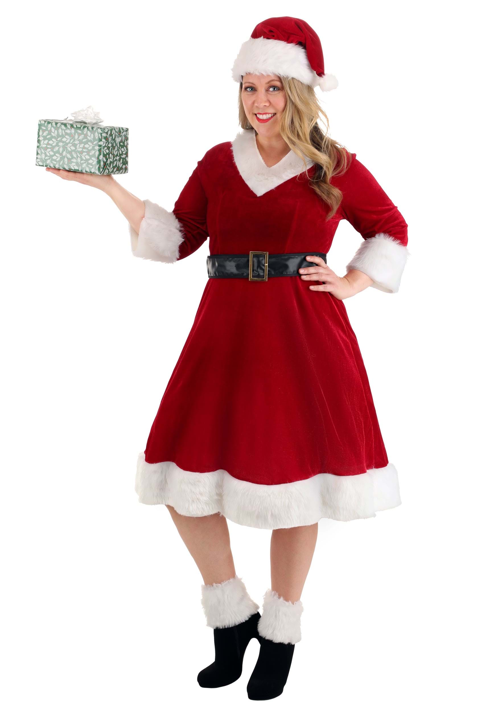 HalloweenCostumes.com FUN3099AD-M Santa-Suits - View #3