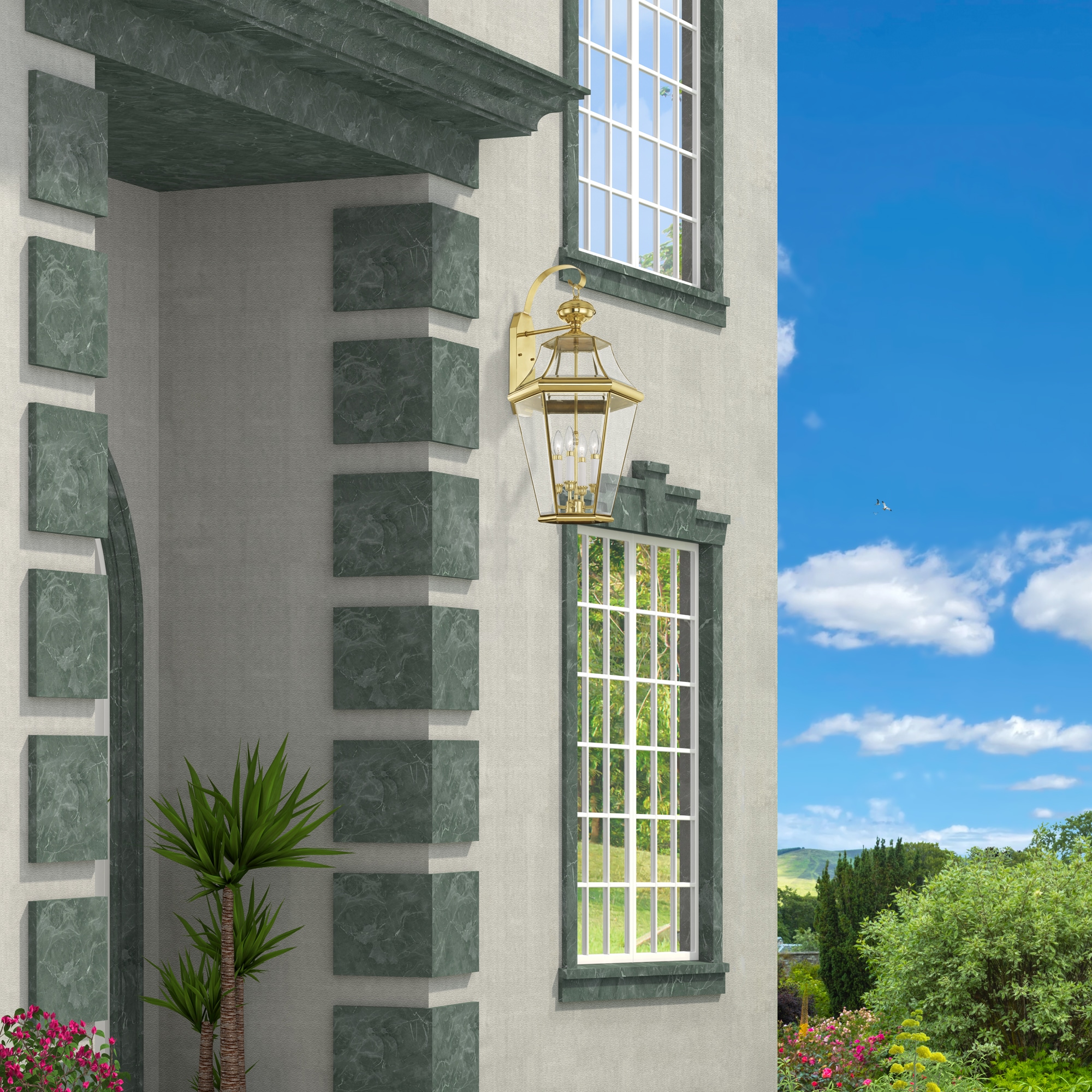 Livex Lighting 2366-02 Outdoor-Wall-Lighting - View #6