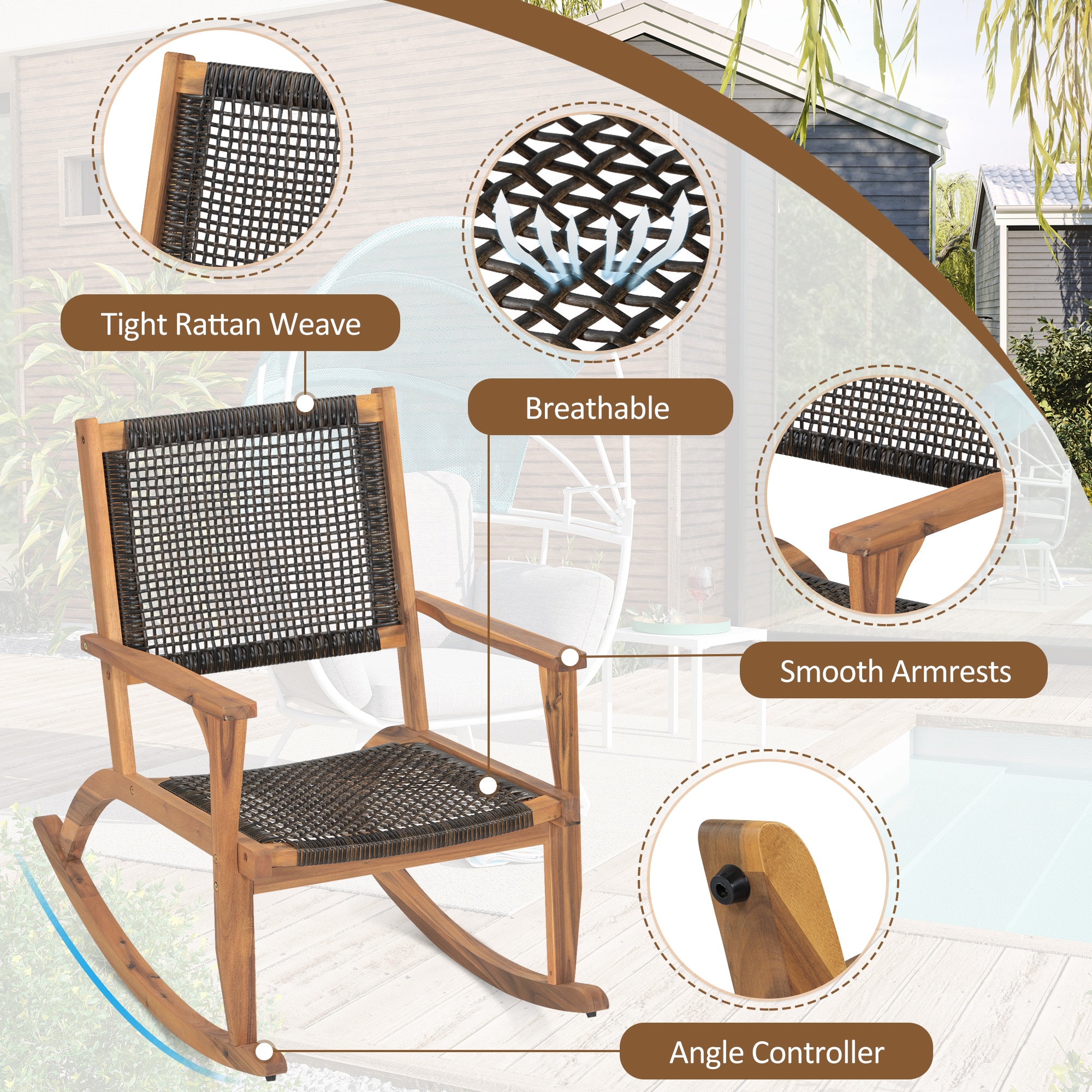 Xspracer ML-PC14DP Patio-Conversation-Sets - View #3
