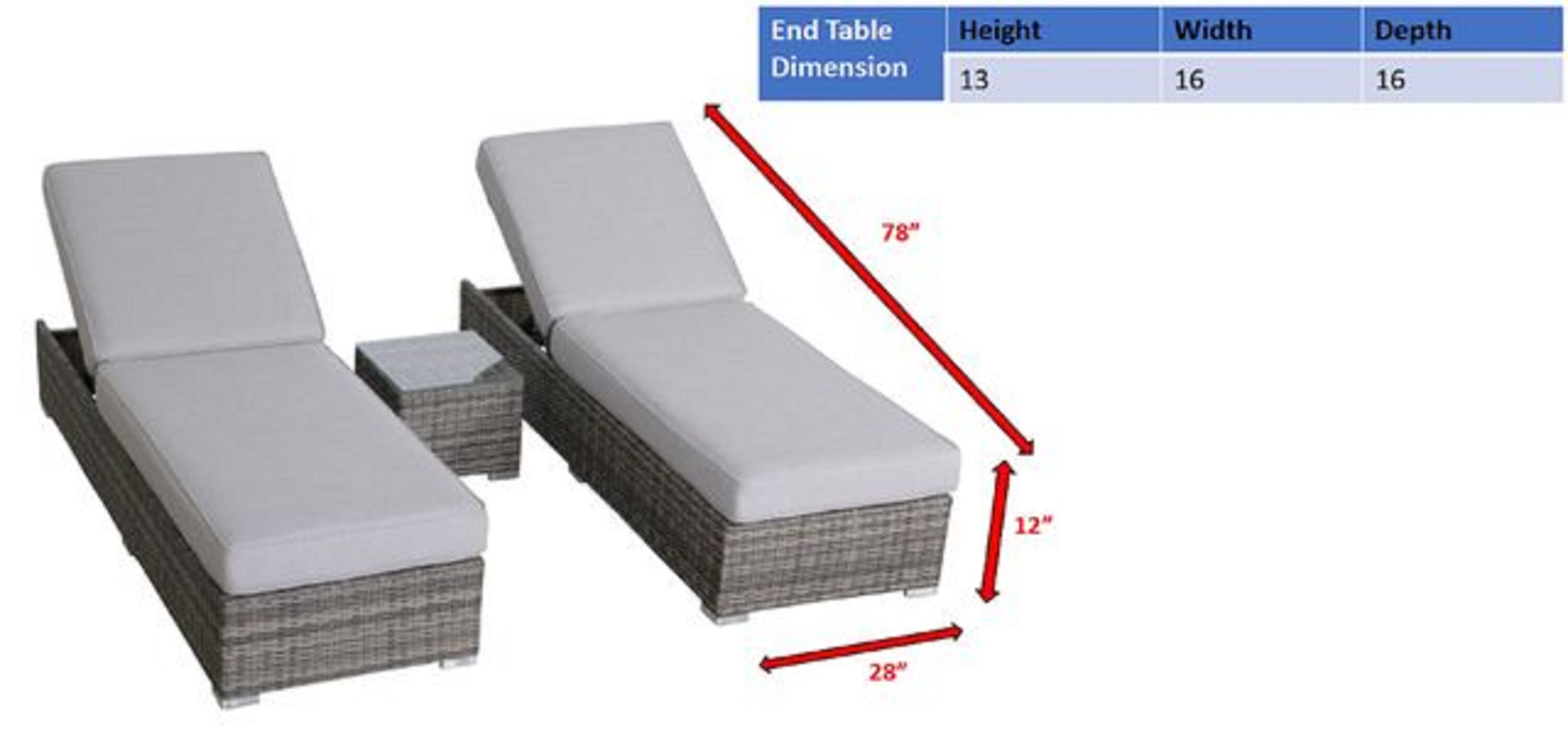 Living Source International CM-5078 Patio-Chairs - View #4