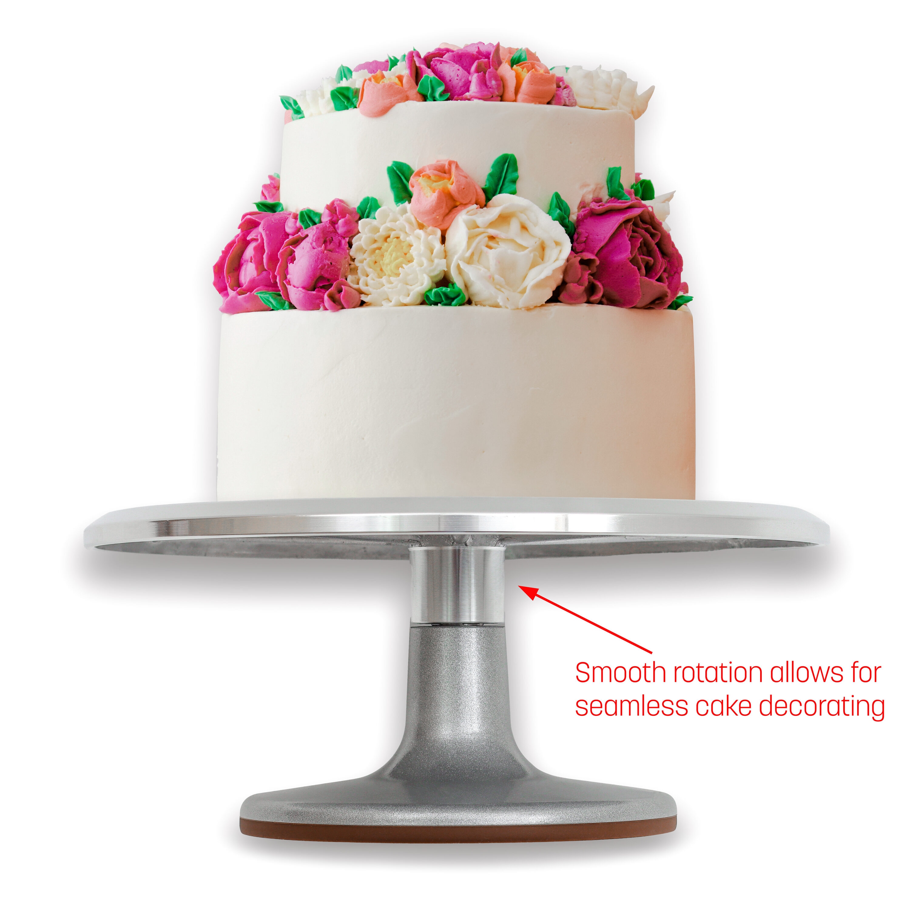 Rotating Cake Turntable Stand :APPX 12 Inch Spinning Cake Stand