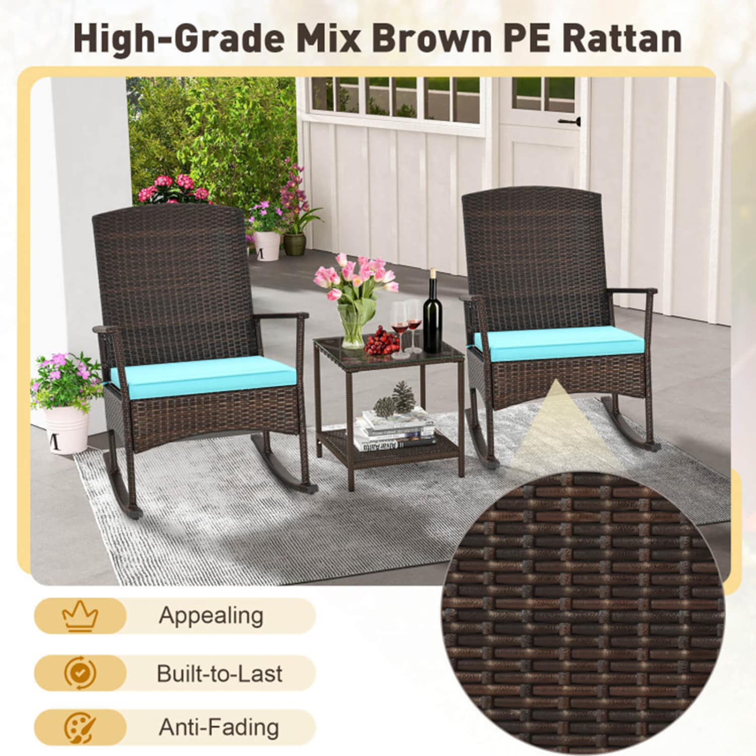 Mondawe 870HW-HY Patio-Sofas-Daybeds - View #5