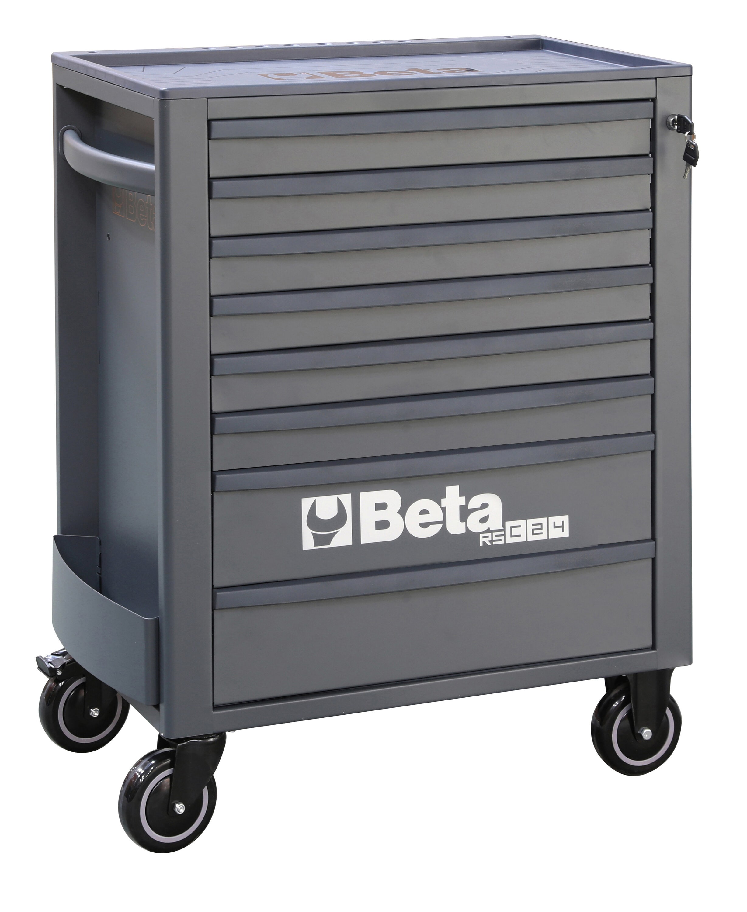 Beta 024004687 RSC24 29.13-in W x 38.15-in H 8 -Drawer Steel Rolling Tool Cabinet ( Gray )