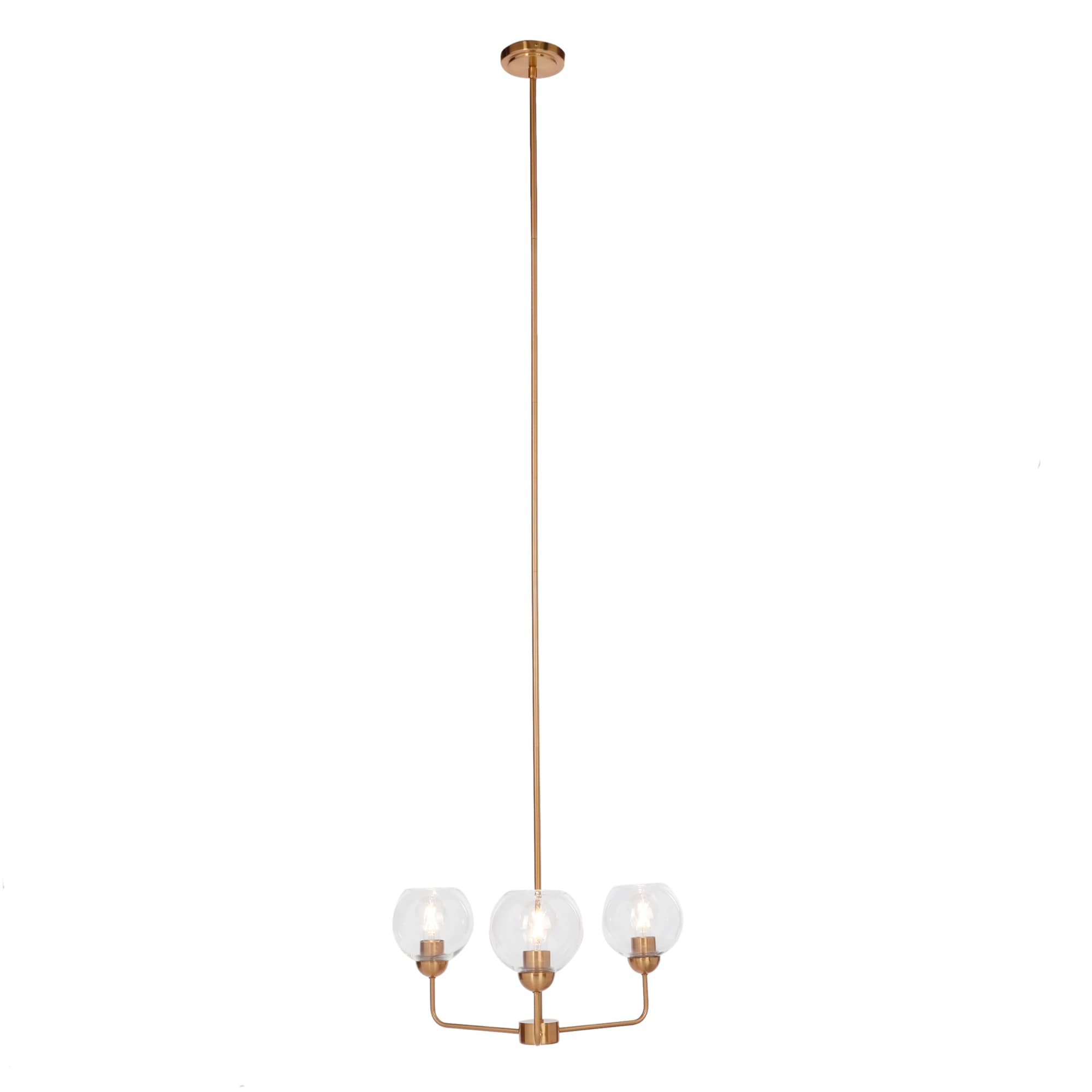 NEW Origin 21 Soren 5 Light high quality Chandelier Gold Finish 23 In x 23 In x 51.5 In